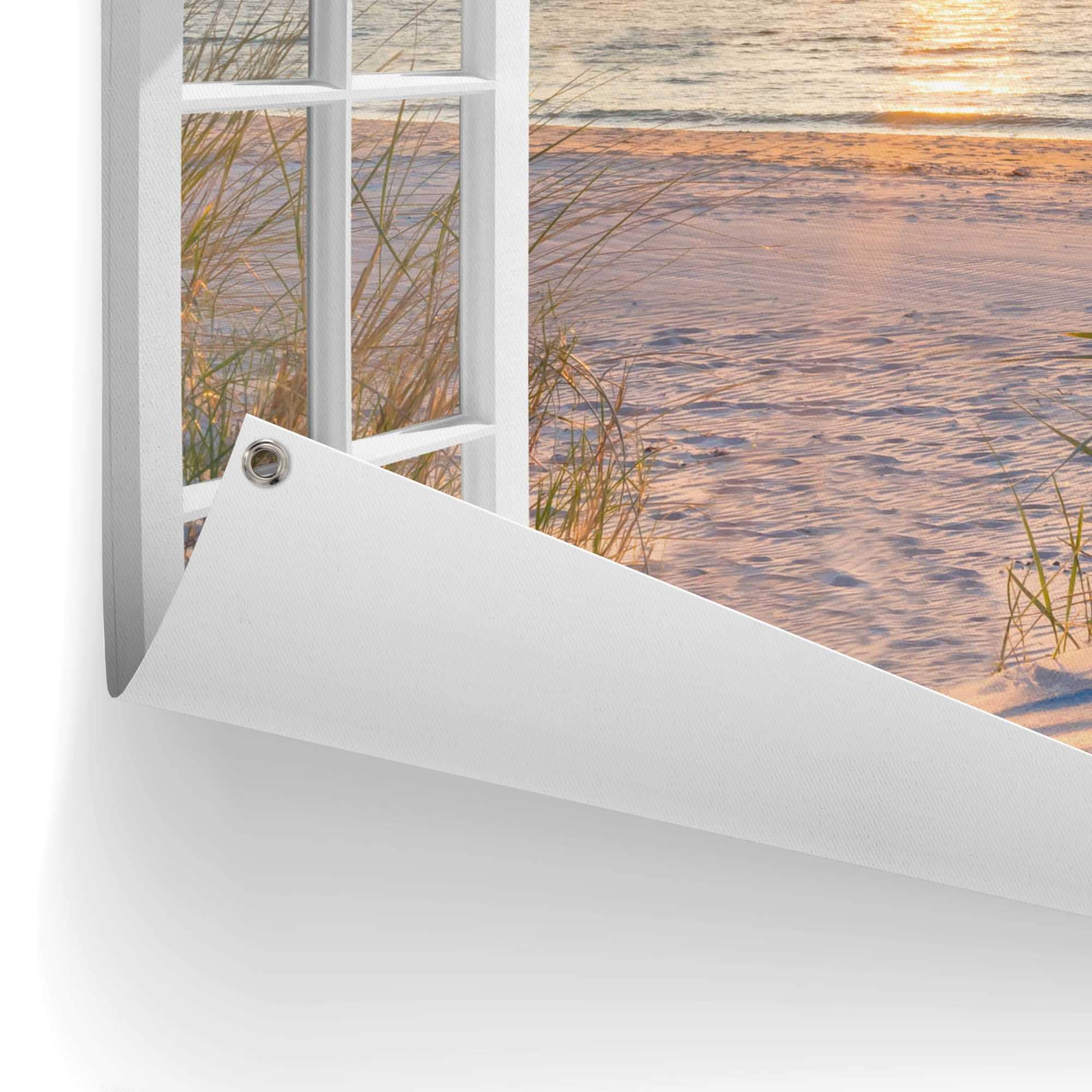 kaufen Reinders! durch online Balkon Outdoor Jelmoli-Versand das Poster oder »Sonnenuntergang Fenster«, Garten für |