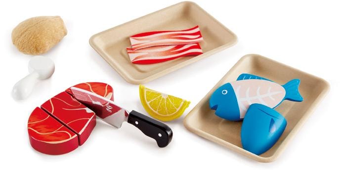 Hape Spiellebensmittel "Fisch & Fleisch Set"