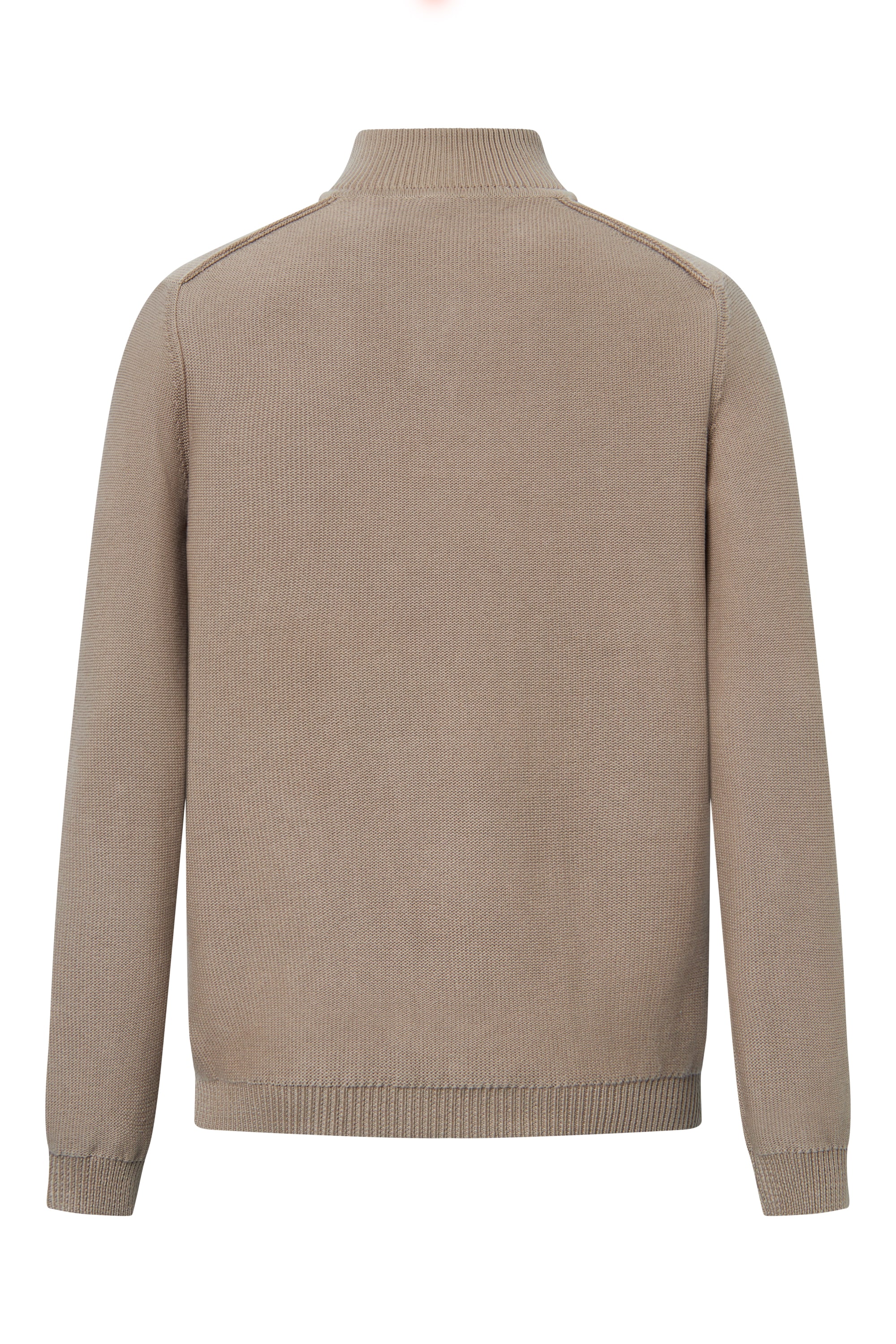 Joop Jeans Stehkragenpullover »Paulin«, Metallreissverschluss, elastischem Bund