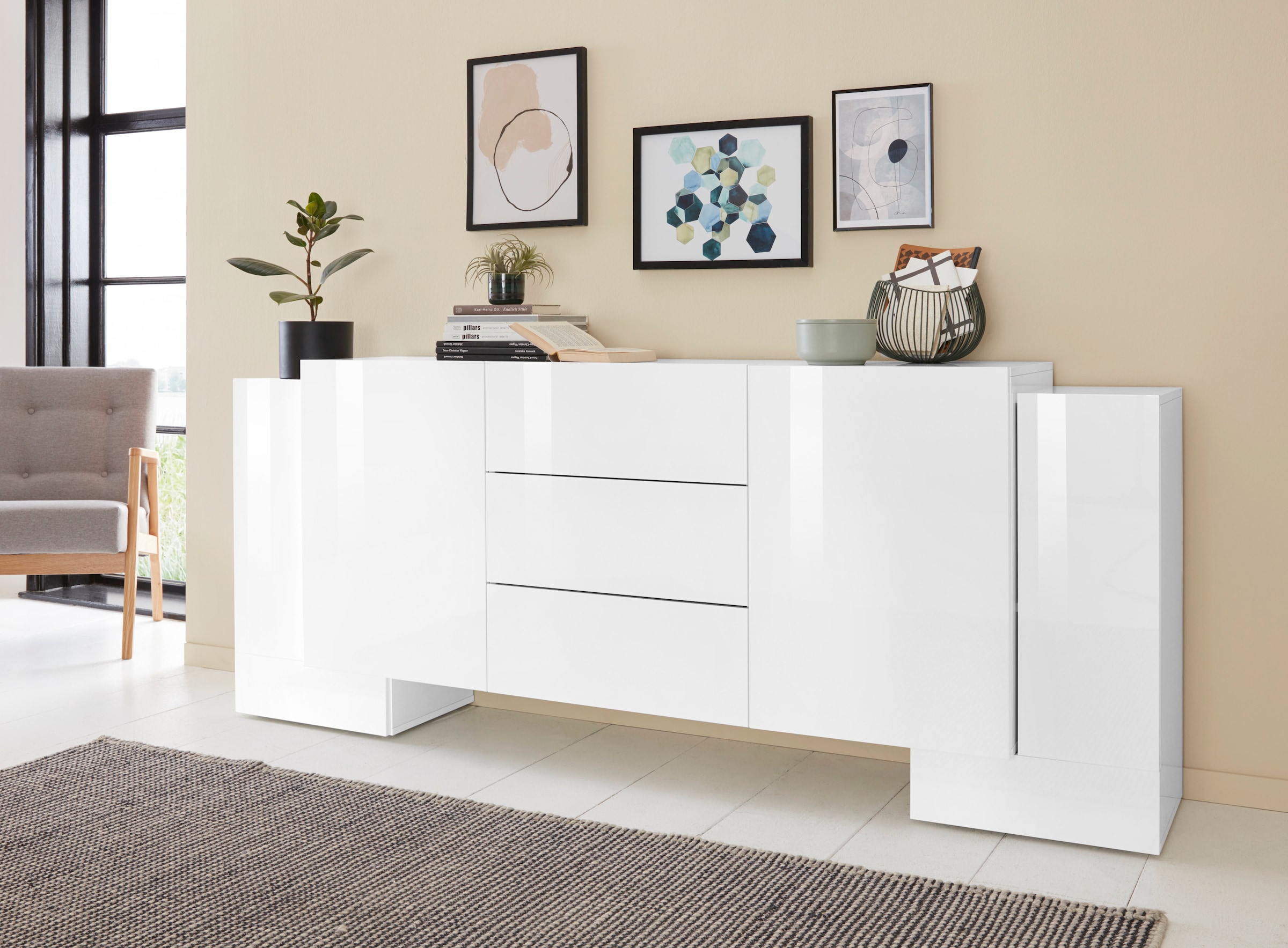 INOSIGN Sideboard »Pillon«, Breite 210 cm