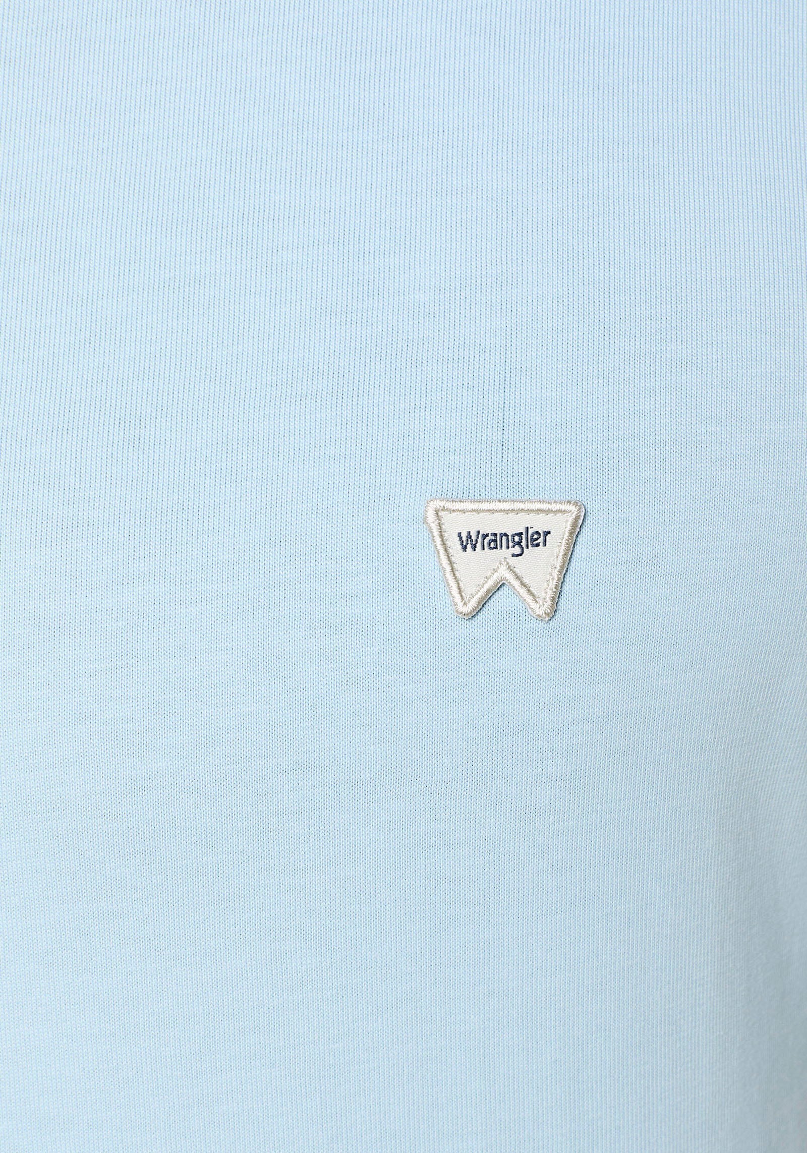 Wrangler Kurzarmshirt, mit Logostickerei auf der Brust