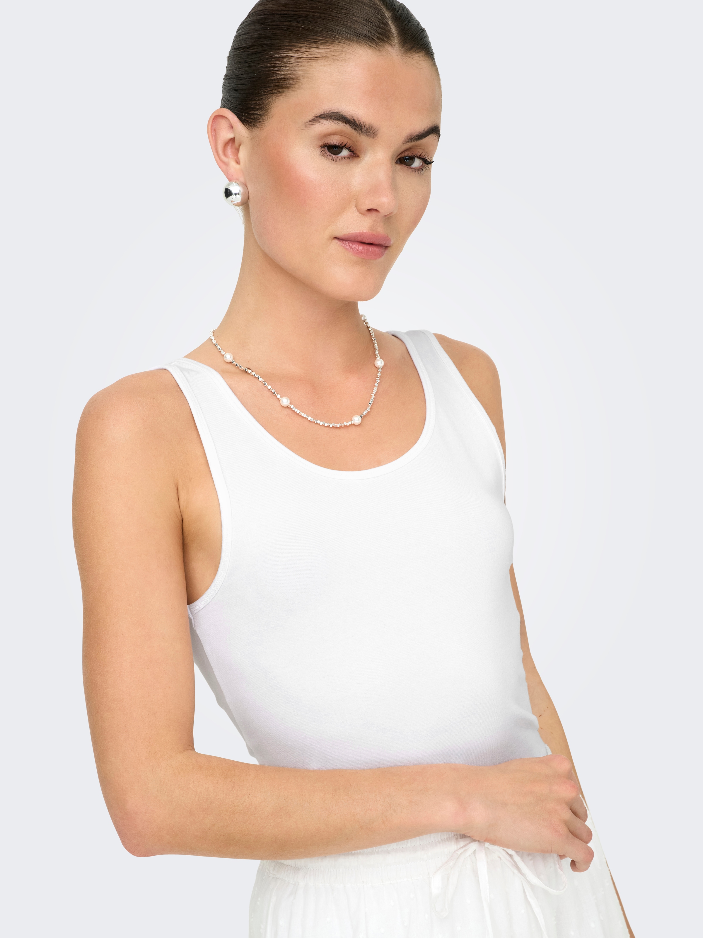 ONLY Tanktop »ONLLIVE LOVE S/L TANK TOP 2-PACK CS JRS«, (Packung, 2er-Pack)