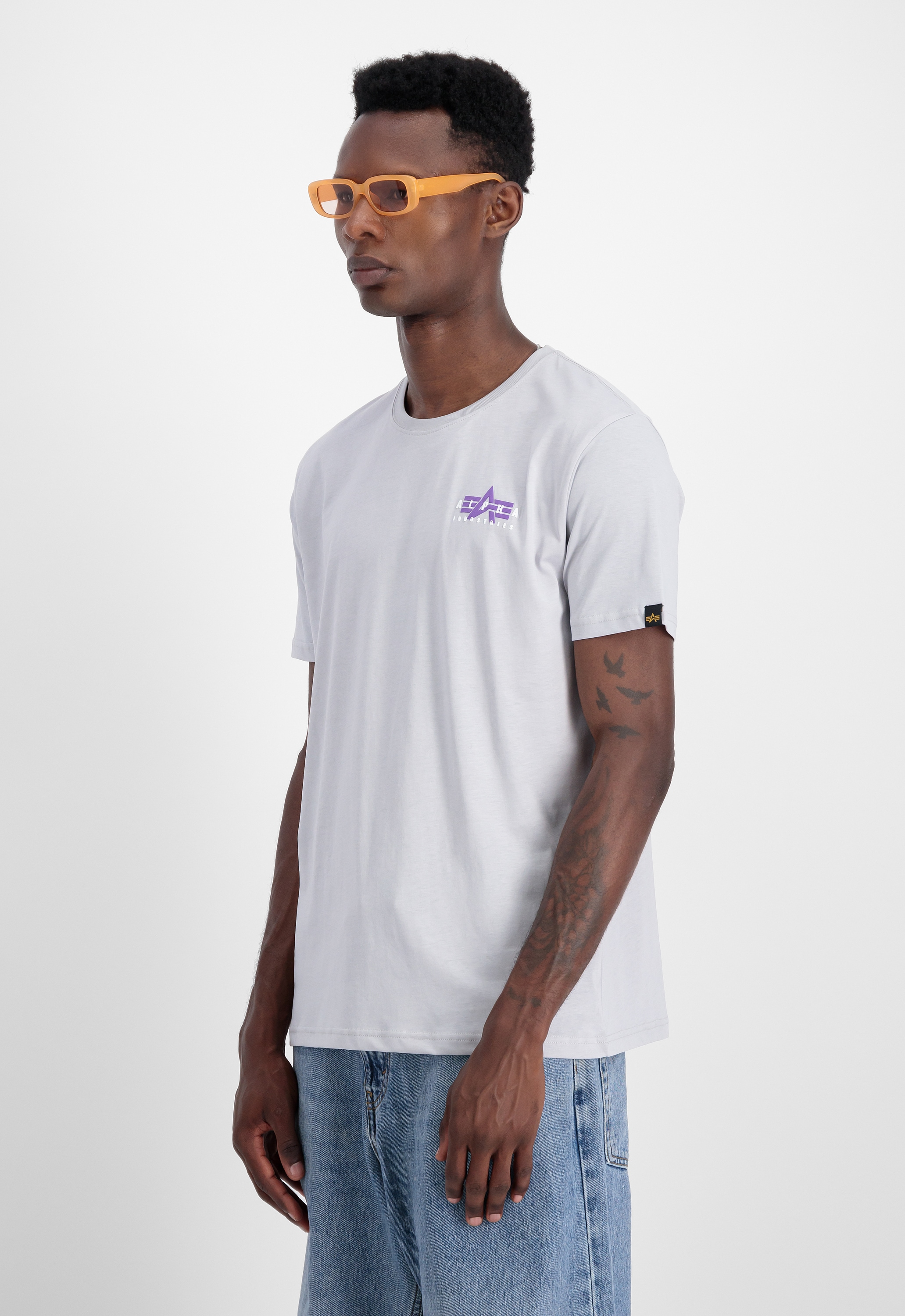 Alpha Industries T-Shirt »Alpha Industries Men - T-Shirts Puff Print Logo BP T«