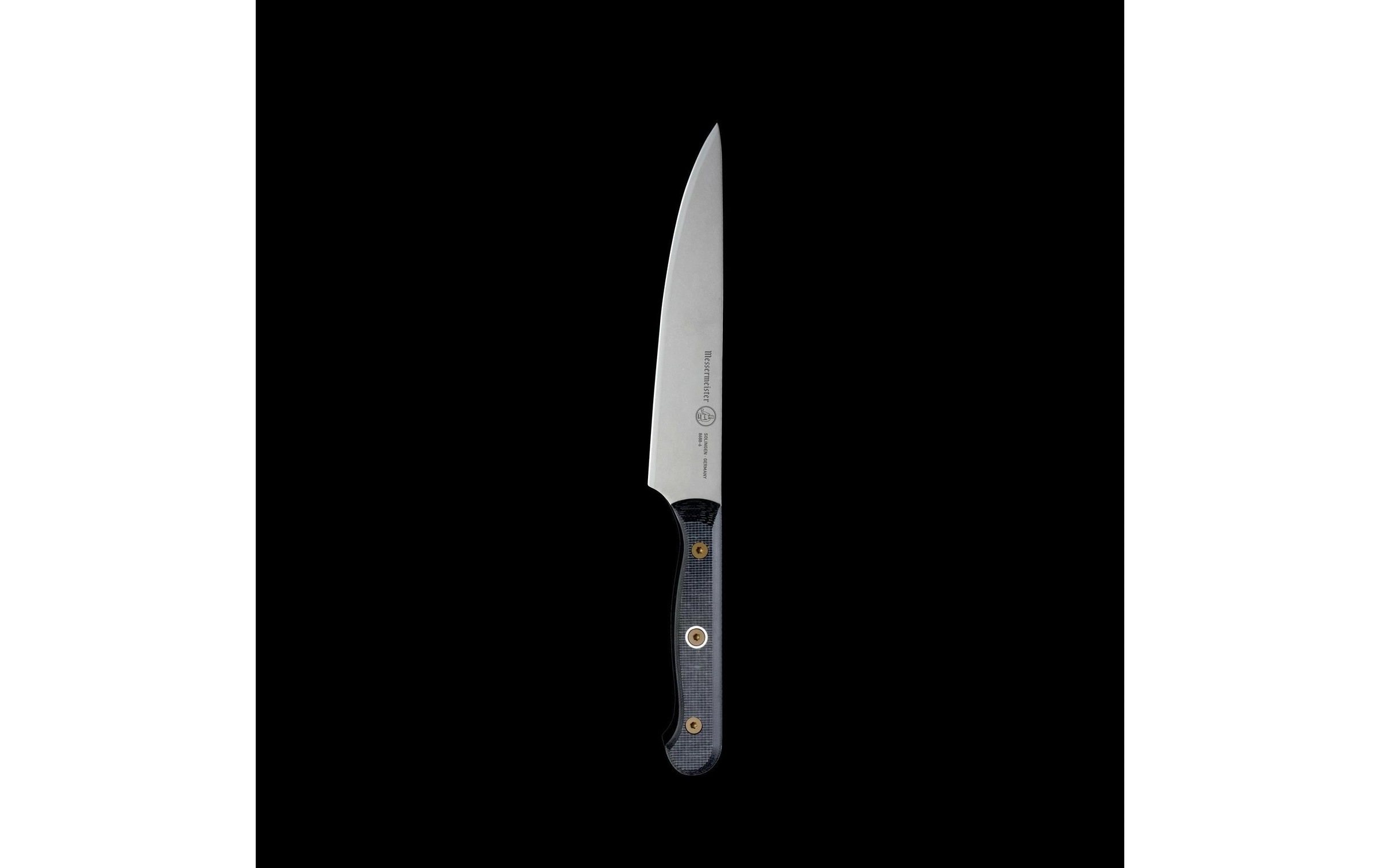 Allzweckmesser »Messermeister Custom 15 cm, Grau/Schwarz«, (1 tlg.)