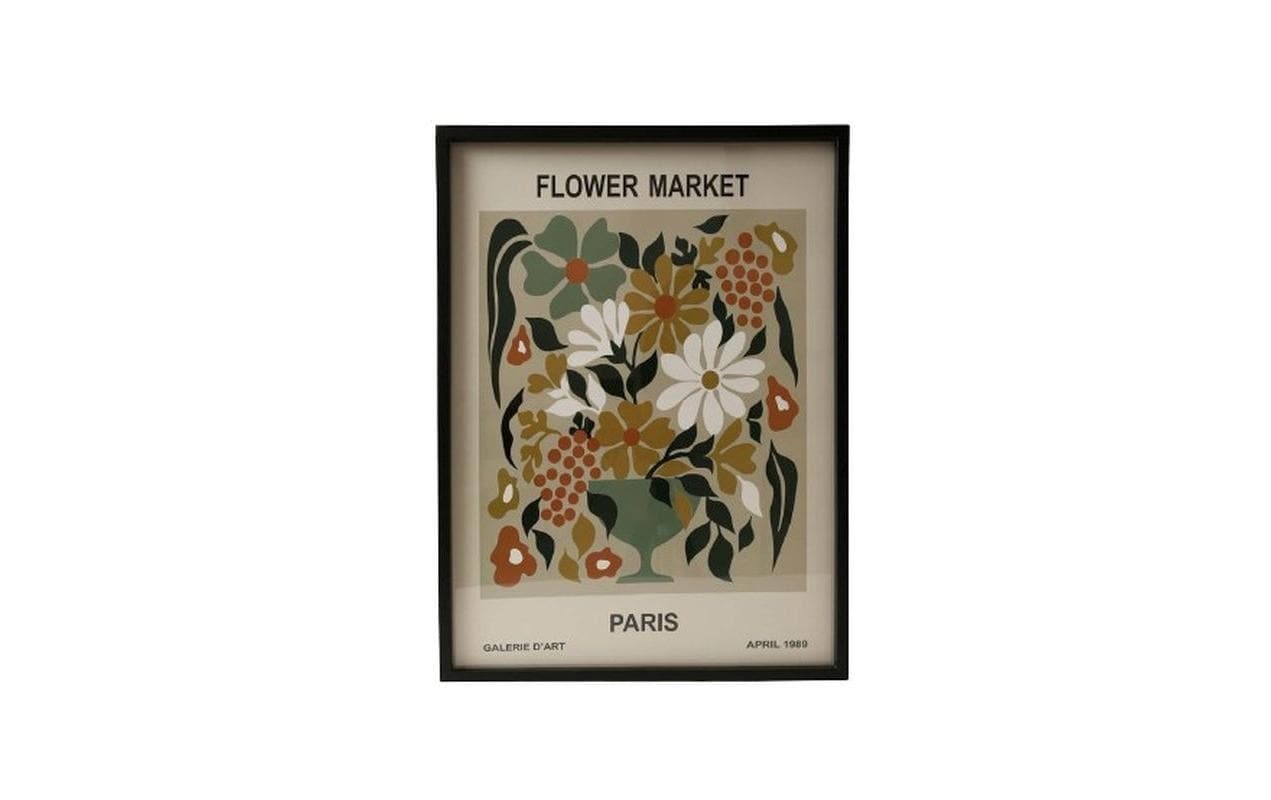 Wandbild »Flowermarket Paris 40 x 54 cm«, Blumen