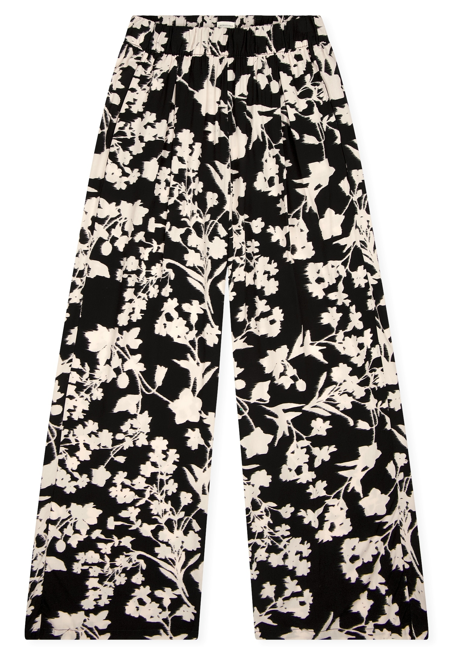 Schiesser Loungehose »Mix + Relax«, elastischer Bund, Viskose, seitliche Taschen, weites Bein