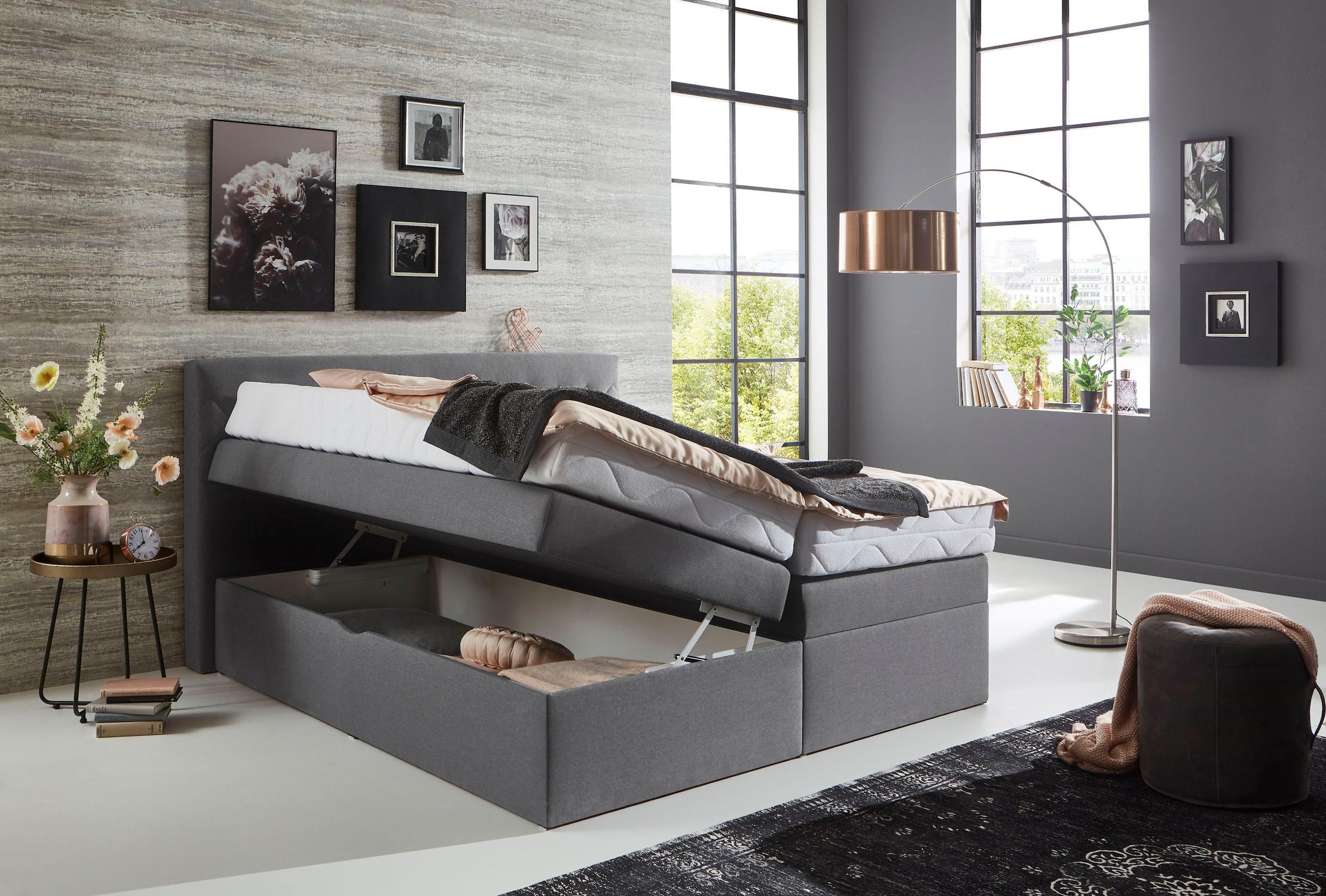 Westfalia Schlafkomfort Boxspringbett, wahlweise mit Bettkasten