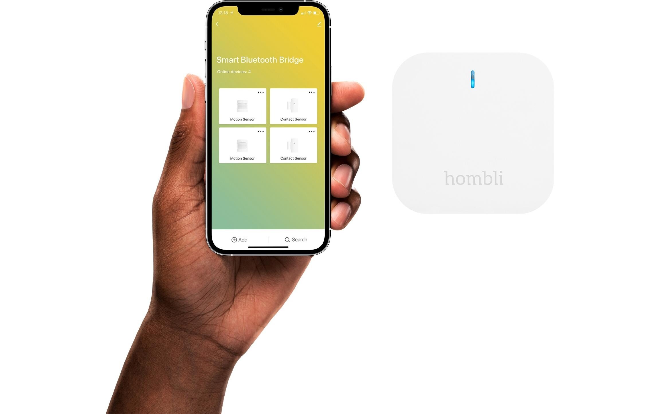 Smart-Home-Steuerelement »hombli Bluetooth Bridge Weiss«