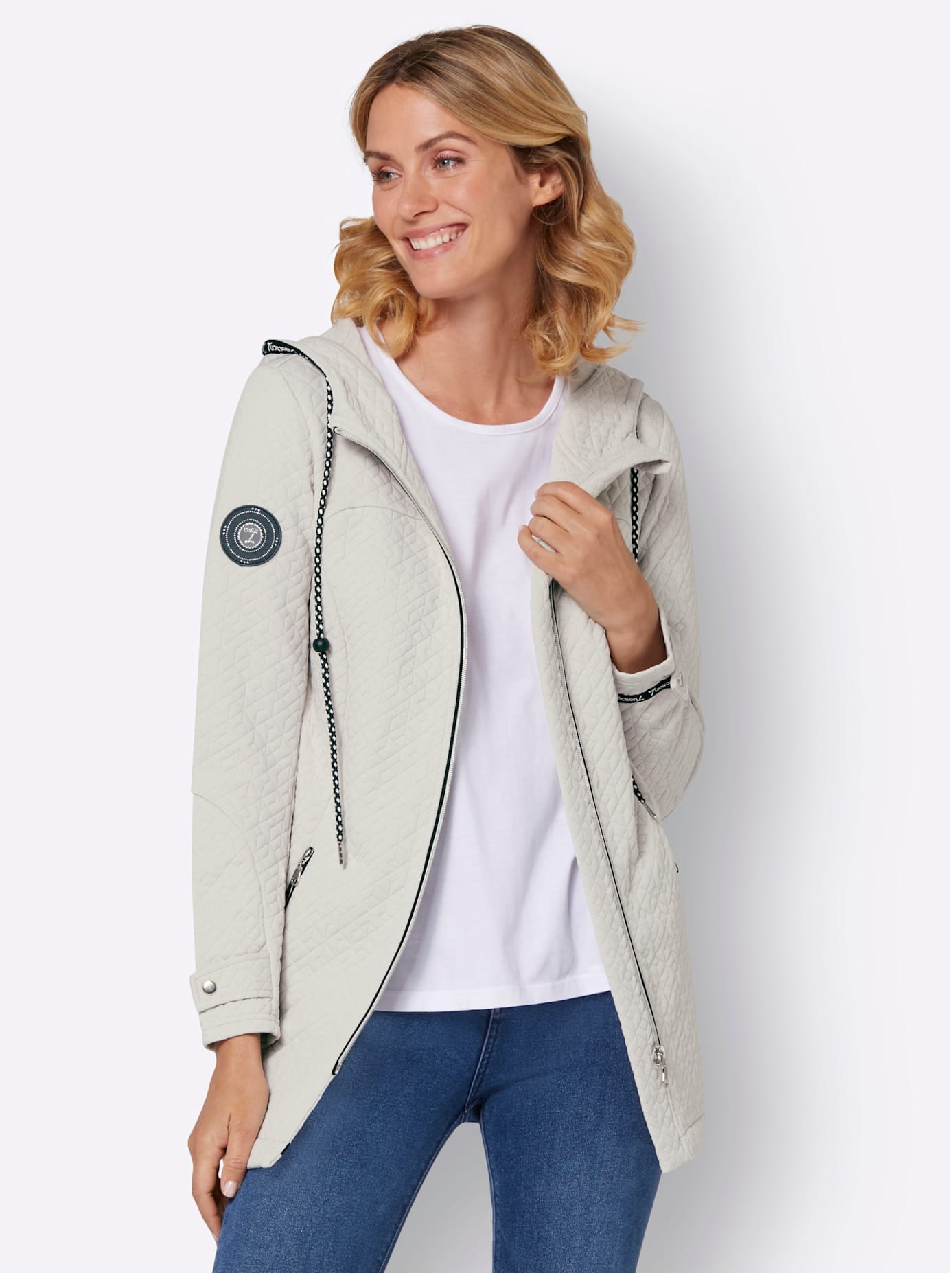 Casual Looks Shirtjacke »Jersey-Jacke«