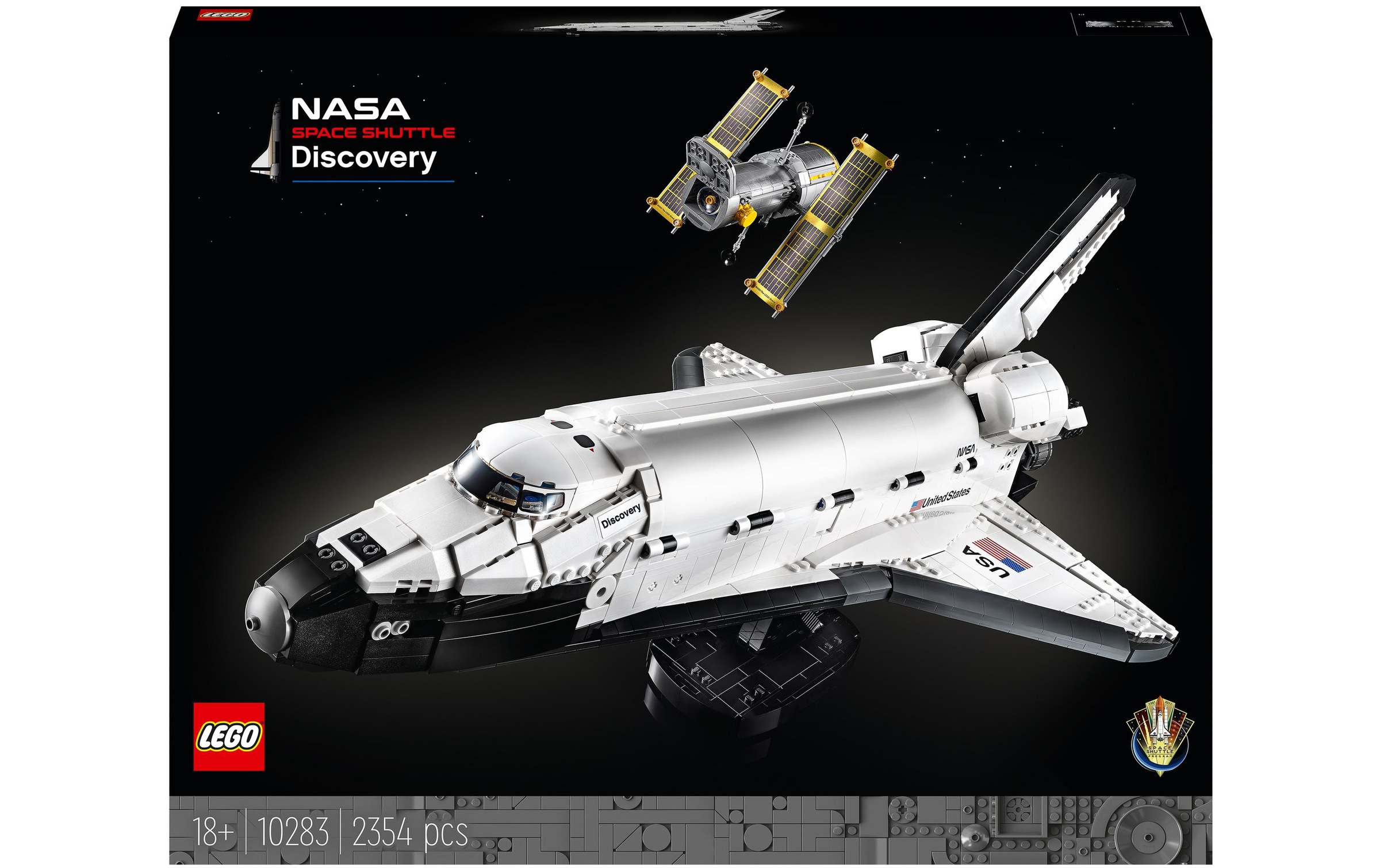 LEGO® Konstruktionsspielsteine »Space Shuttle Discovery 10283«, (2354 St.)