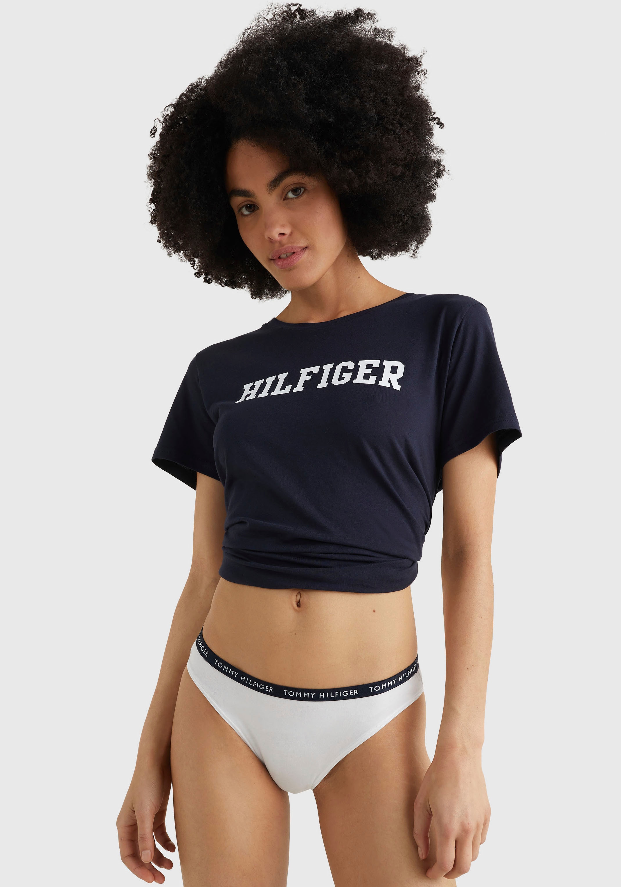 Tommy Hilfiger Underwear Bikinislip, (3 St.), mit schmalem Logobündchen
