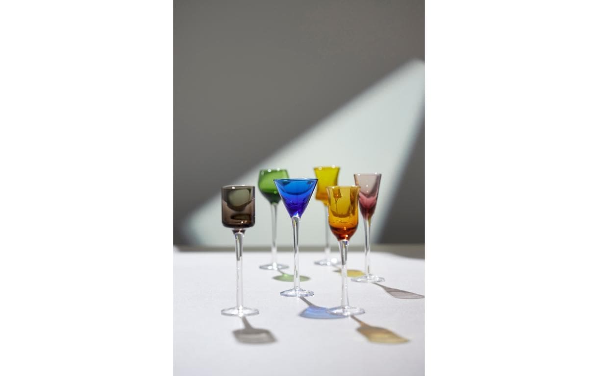 Schnapsglas »Lyngby Coloured Glas 6 Stück, assortiert«
