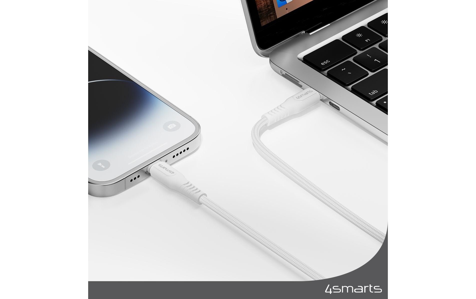 4smarts USB-Kabel »2.0-Kabel RapidCord PD 30W USB C -«, 150 cm