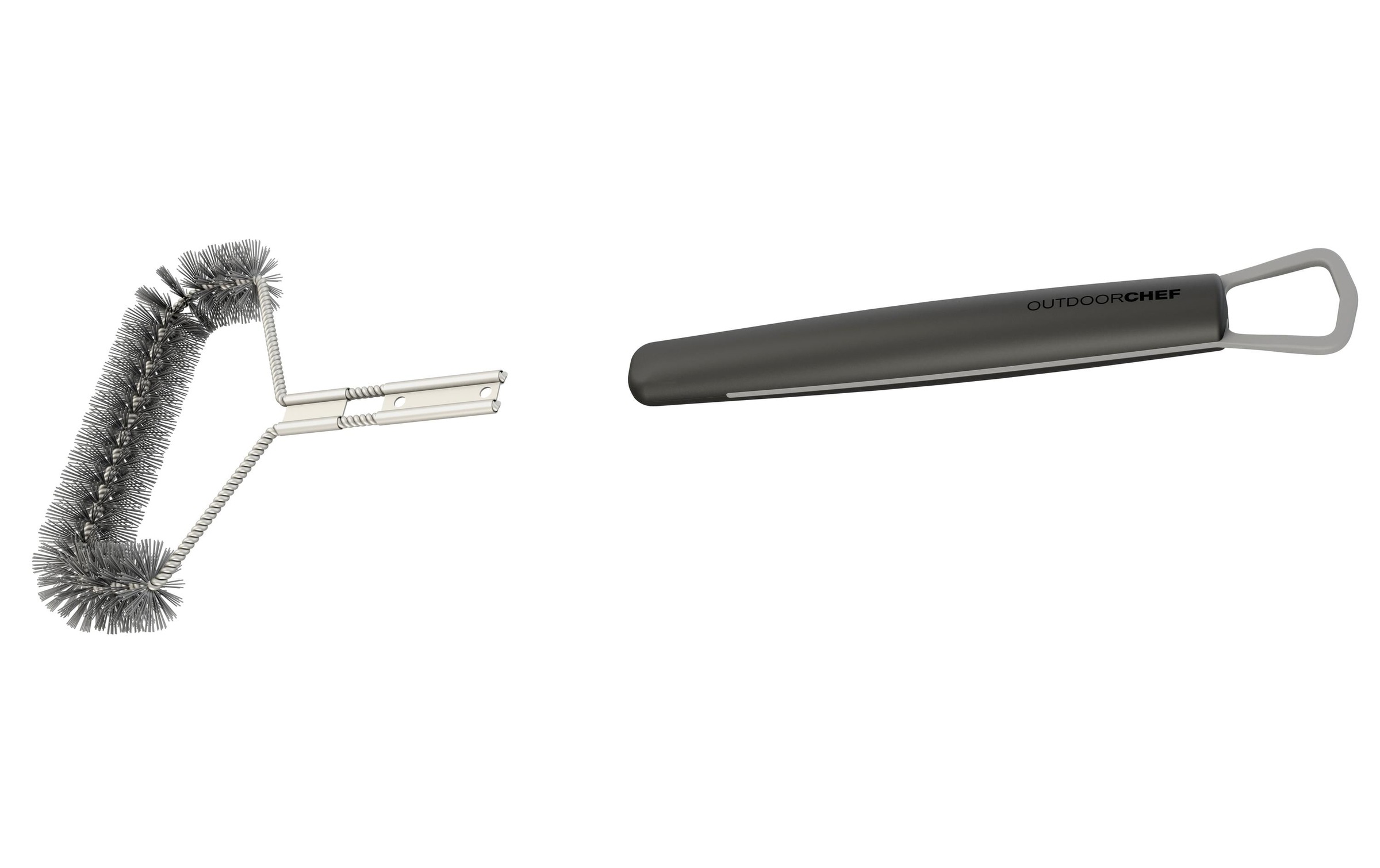 OUTDOORCHEF Grillbürste »Triangel, 41.5 cm«, aus Edelstahl-Kunststoff