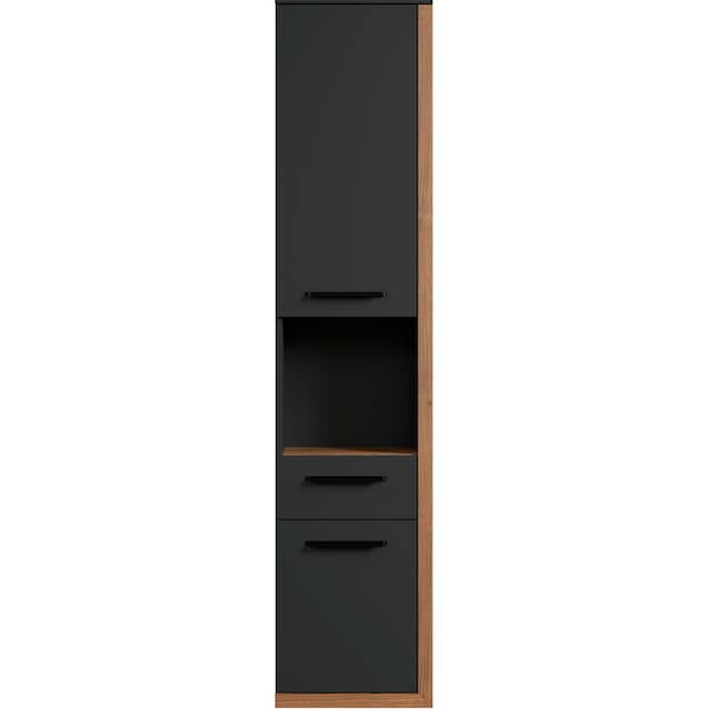 INOSIGN Midischrank »Premont«, (1 St.), grauer Bad-Hängeschrank, 35 cm x  157 cm hoch, Soft-Close, 2 Türen online shoppen | Jelmoli-Versand