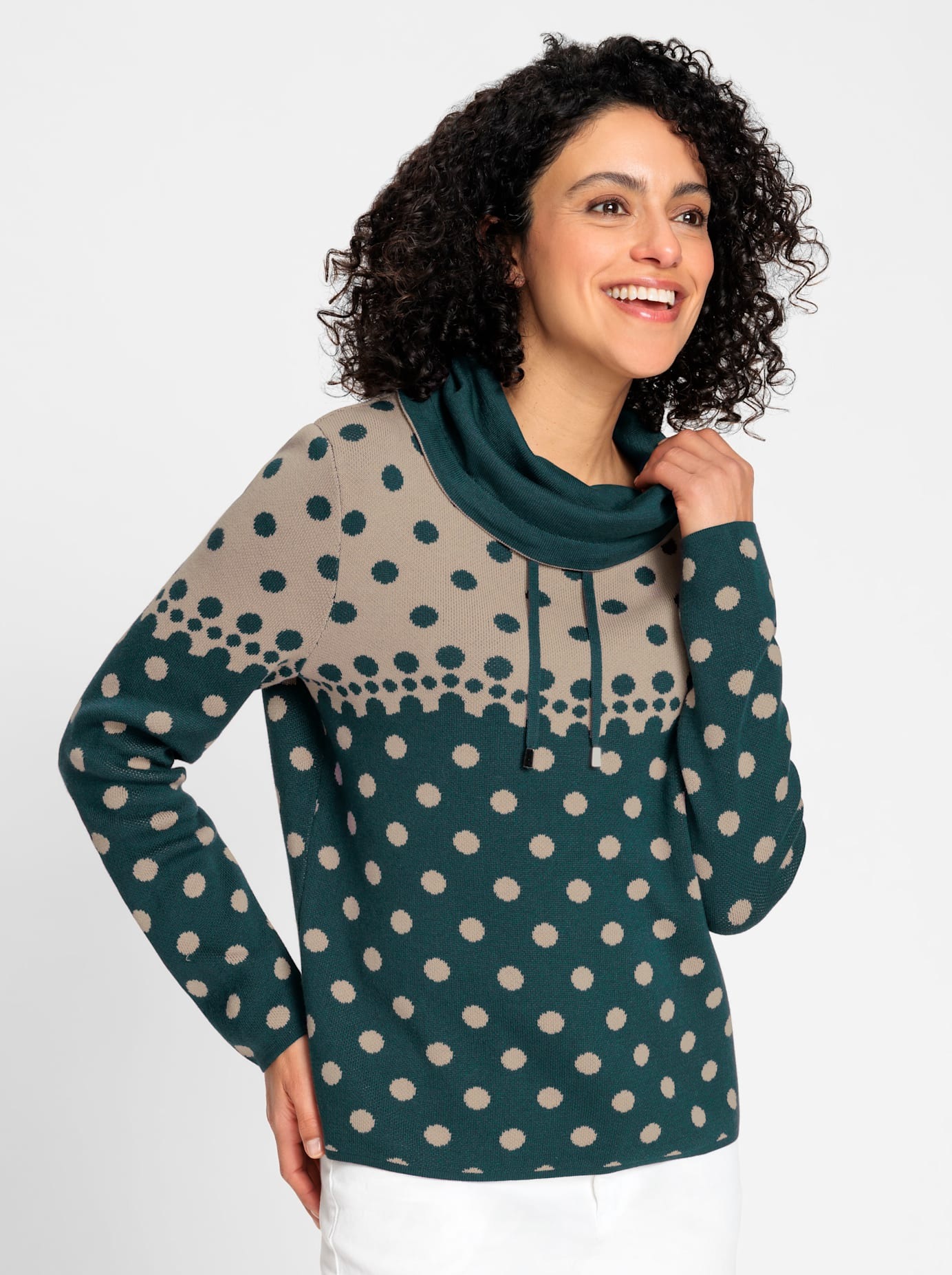 Inspirationen Strickpullover »Jacquard-Pullover«