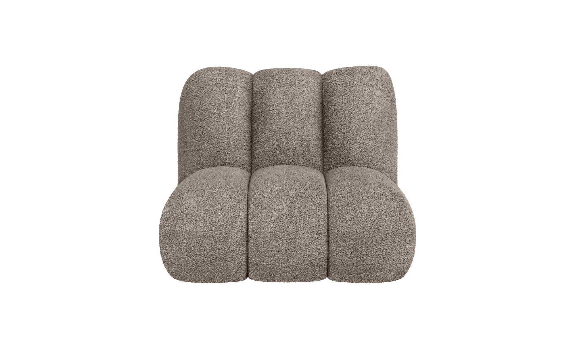 LeGer Home by Lena Gercke Sessel "Priya Loungesessel, moderne Steppung, auch in Bouclé" perfektes Einzelstück, gemütlich und modern, B/T/H: 102,5/106,5/83 cm
