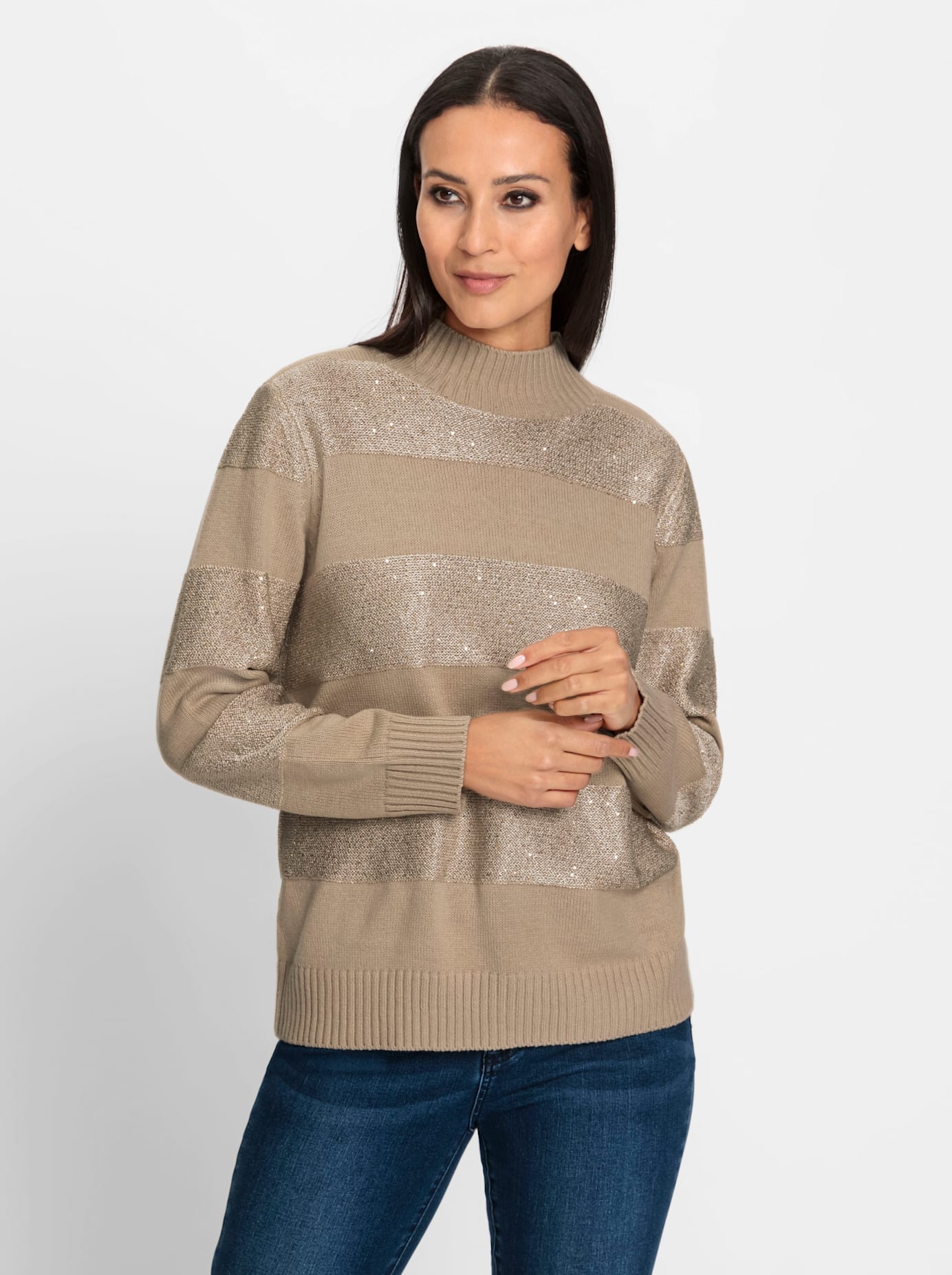 heine Stehkragenpullover »Pullover«