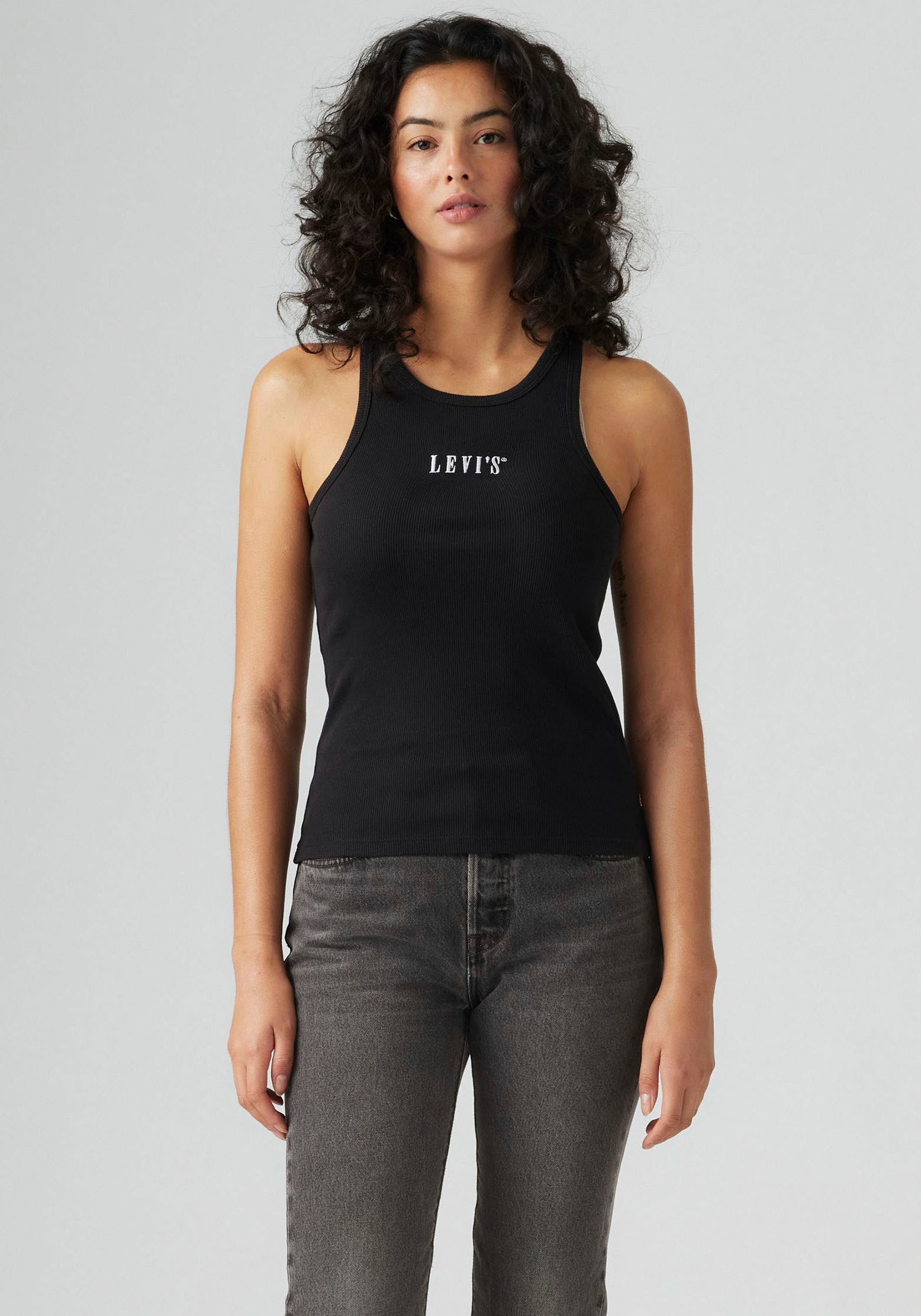 Levi's® Ripptanktop »GRAPHIC GEMINI« mit Logostickerei und Struktur-Optik