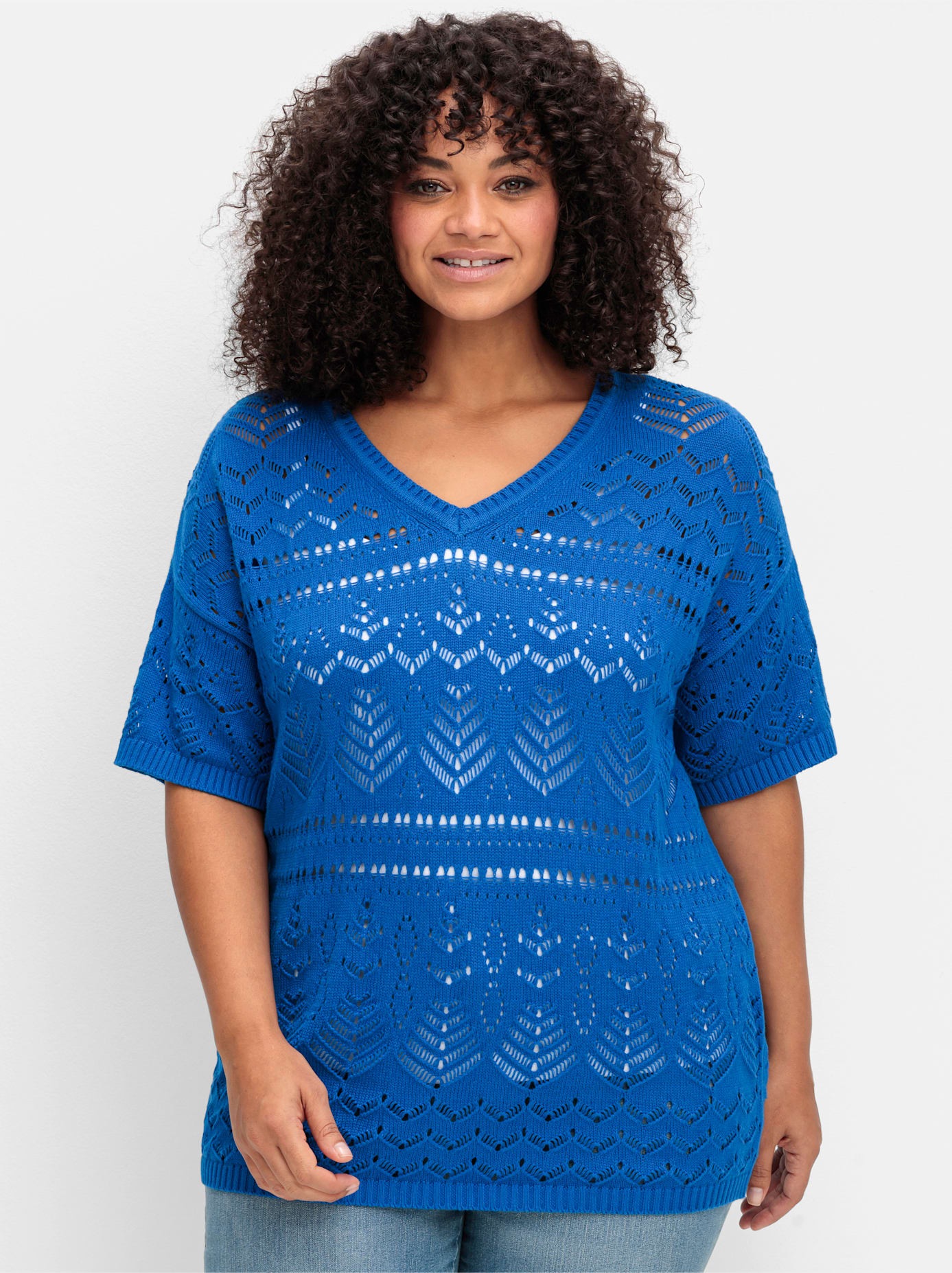 Sheego Strickpullover »Pullover«