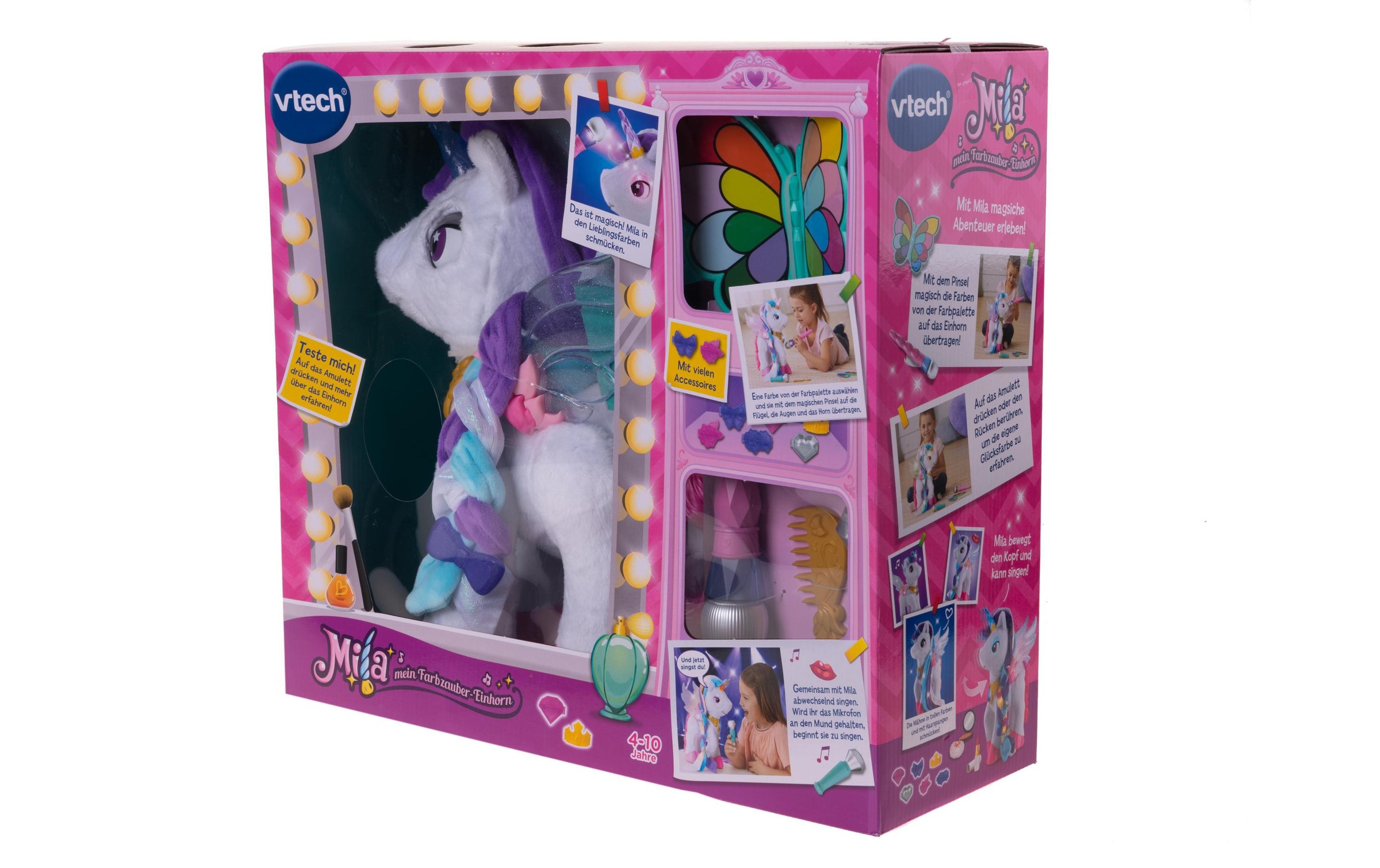 Vtech® Plüschfigur »Mila, mein Farbzauber-Einhorn«