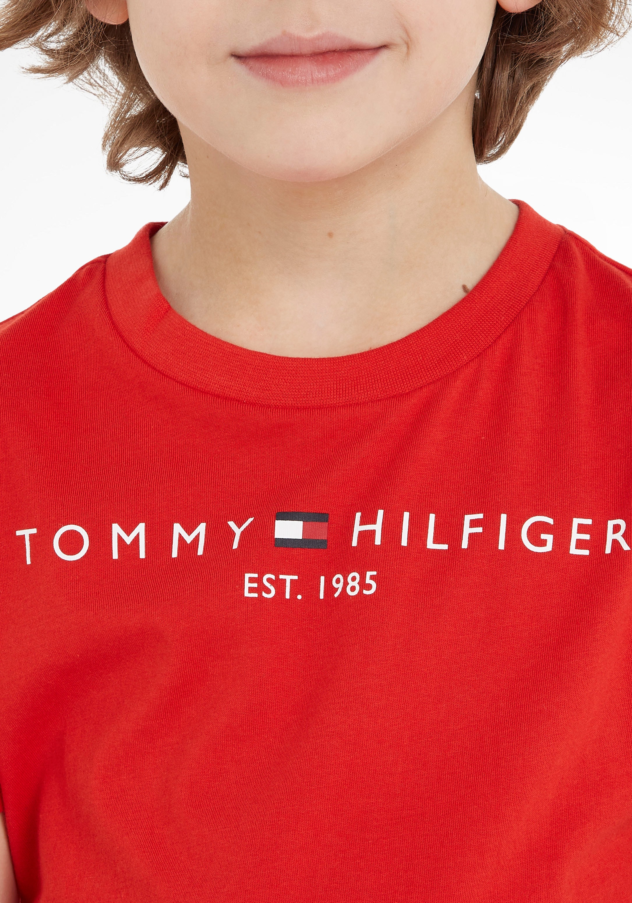 ✵ Tommy Hilfiger MiniMe,für Junior TEE«, | günstig Jelmoli-Versand Jungen bestellen und T-Shirt Kids »ESSENTIAL Kinder Mädchen