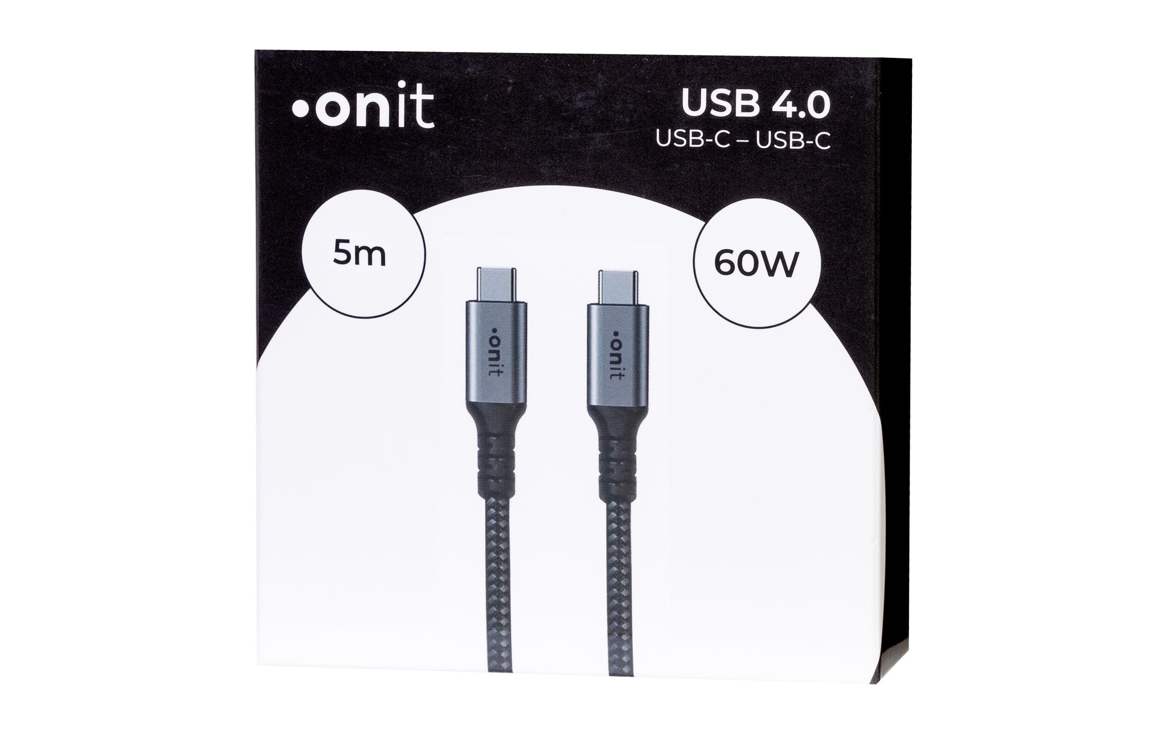 onit USB-Kabel »Pro USB C - USB C 5«, USB-C, 500 cm