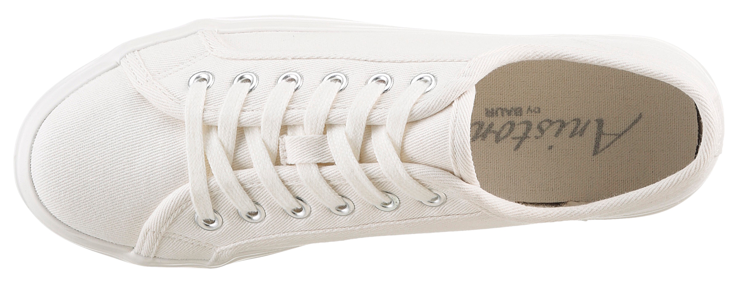 Aniston SHOES Plateausneaker, Freízeitschuh, Basic-Sneaker, Schnürschuh - NEUE KOLLEKTION