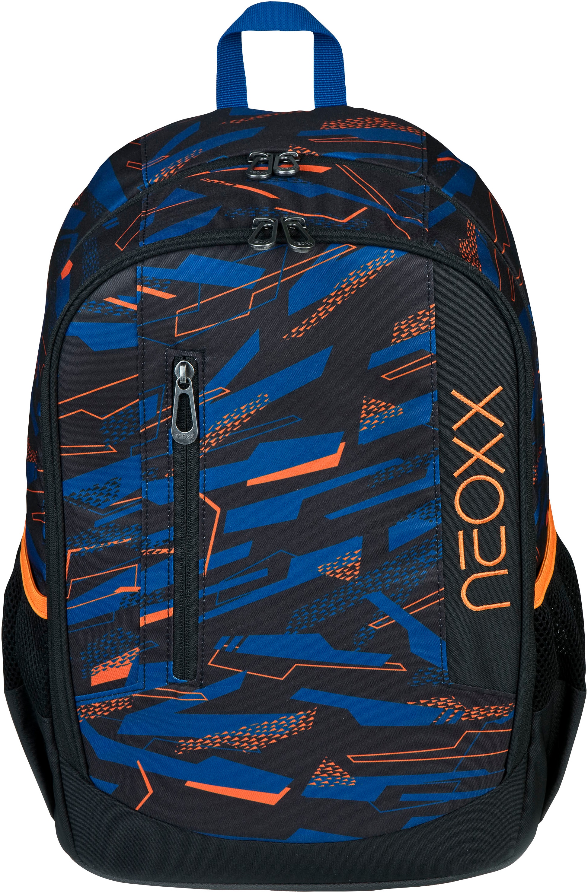 neoxx Schulrucksack »Flow, Streetlight«, teilweise aus recyceltem Material