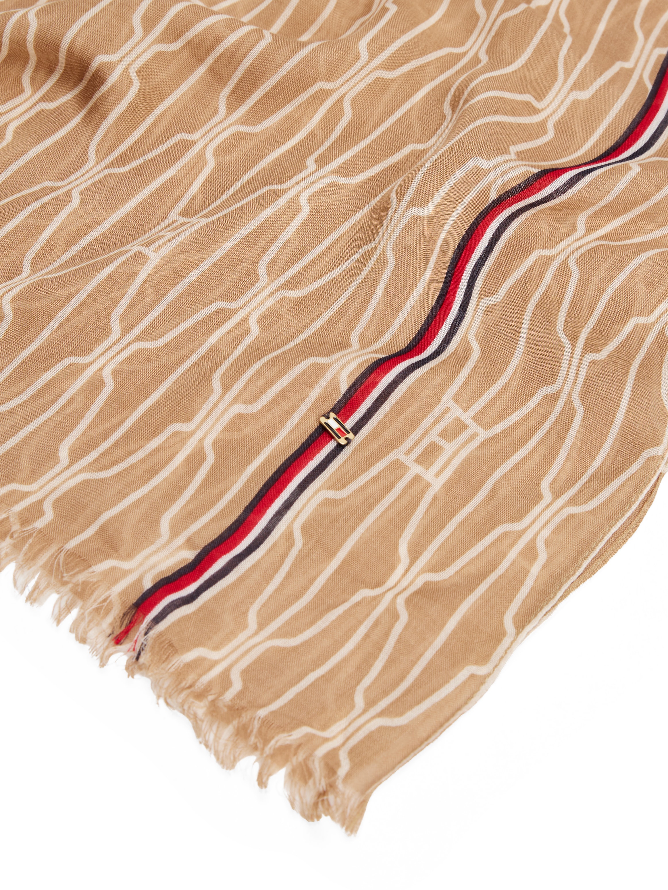Tommy Hilfiger Modeschal »ESSENTIAL FLAG SCARF«
