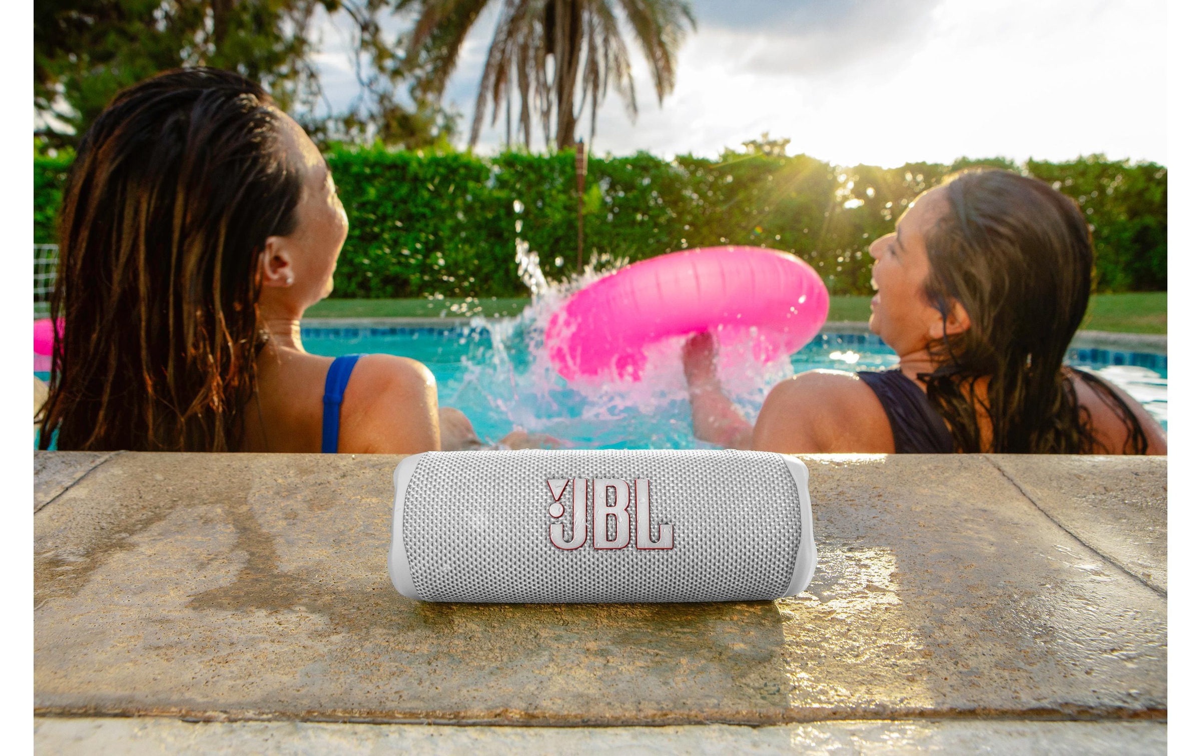 JBL Bluetooth-Speaker »Flip 6 Weiss«