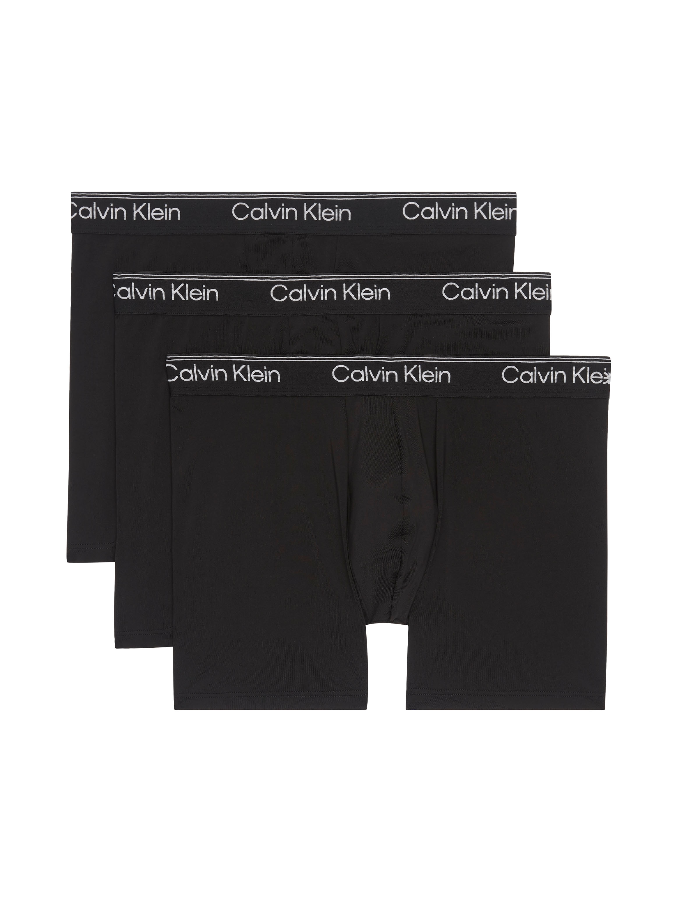 Calvin Klein Underwear Boxer »BOXER BRIEF 3PK« Packung, 3er-Pack, mit längerem Bein & Logo-Elastikbund