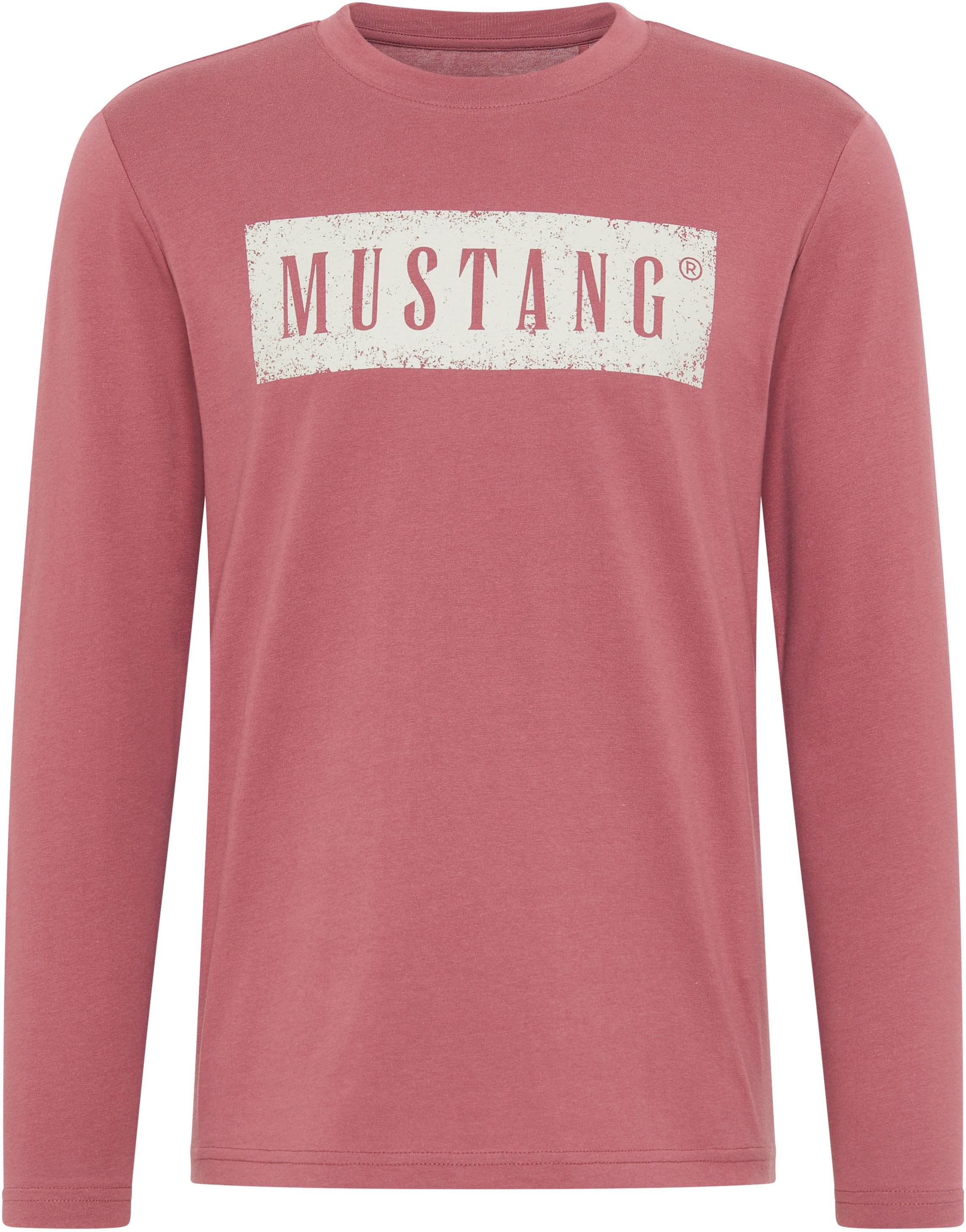 MUSTANG Langarmshirt »Adrian« online kaufen | Jelmoli-Versand