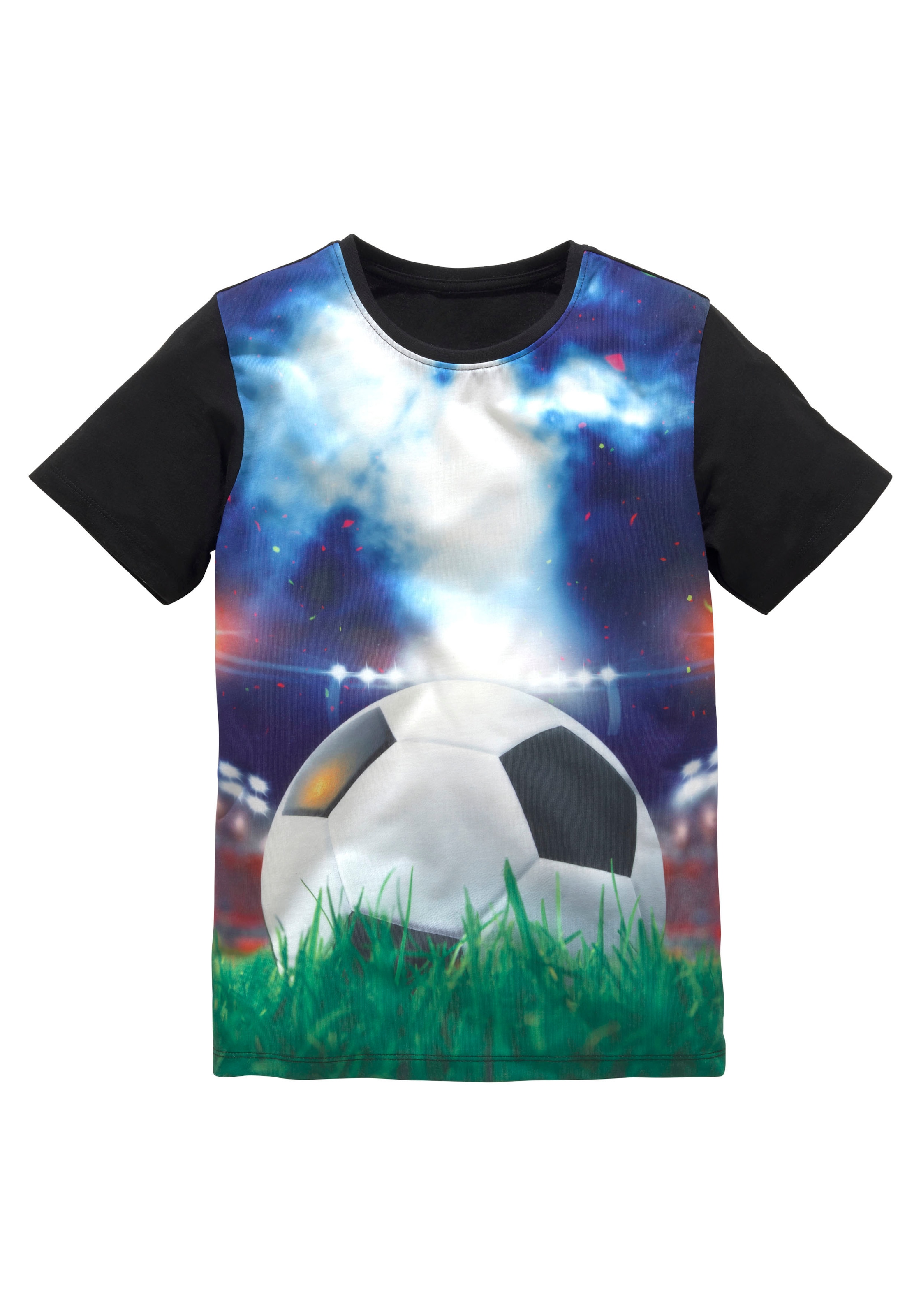 Schlussverkauf ✵ KIDSWORLD T-Shirt bestellen | online »FUSSBALL« Jelmoli-Versand