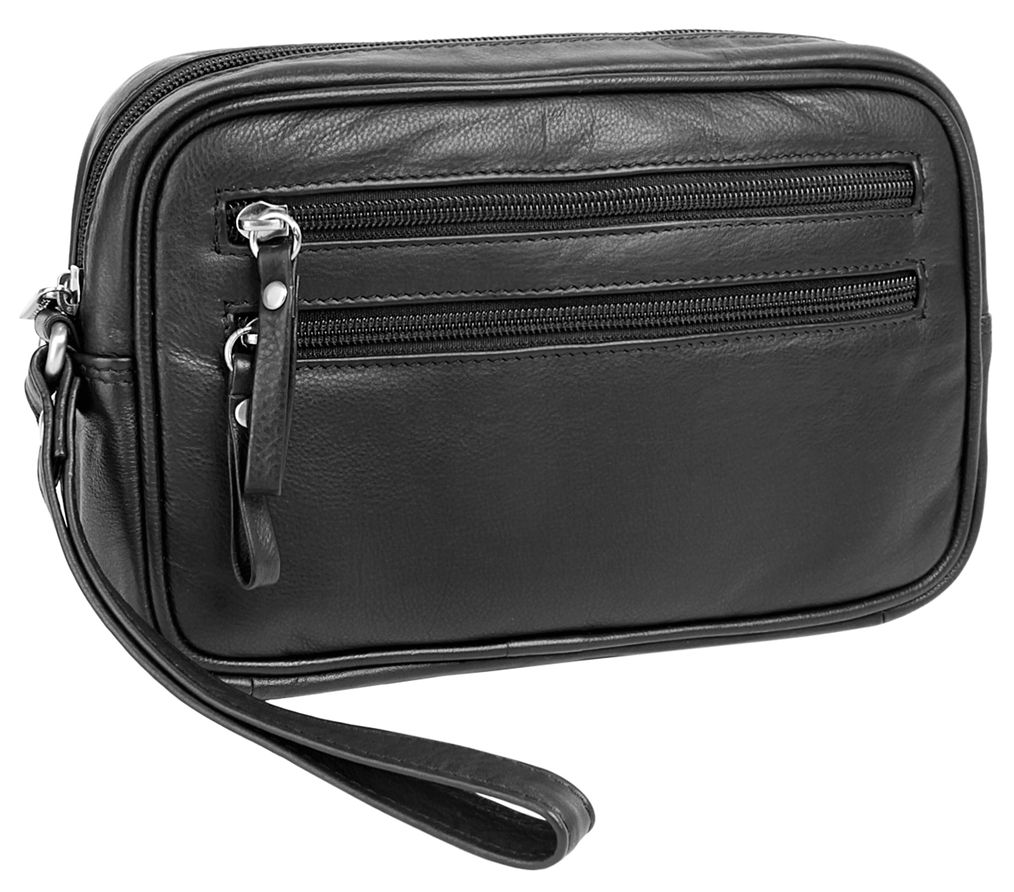 BODENSCHATZ Handgelenktasche, echt Leder