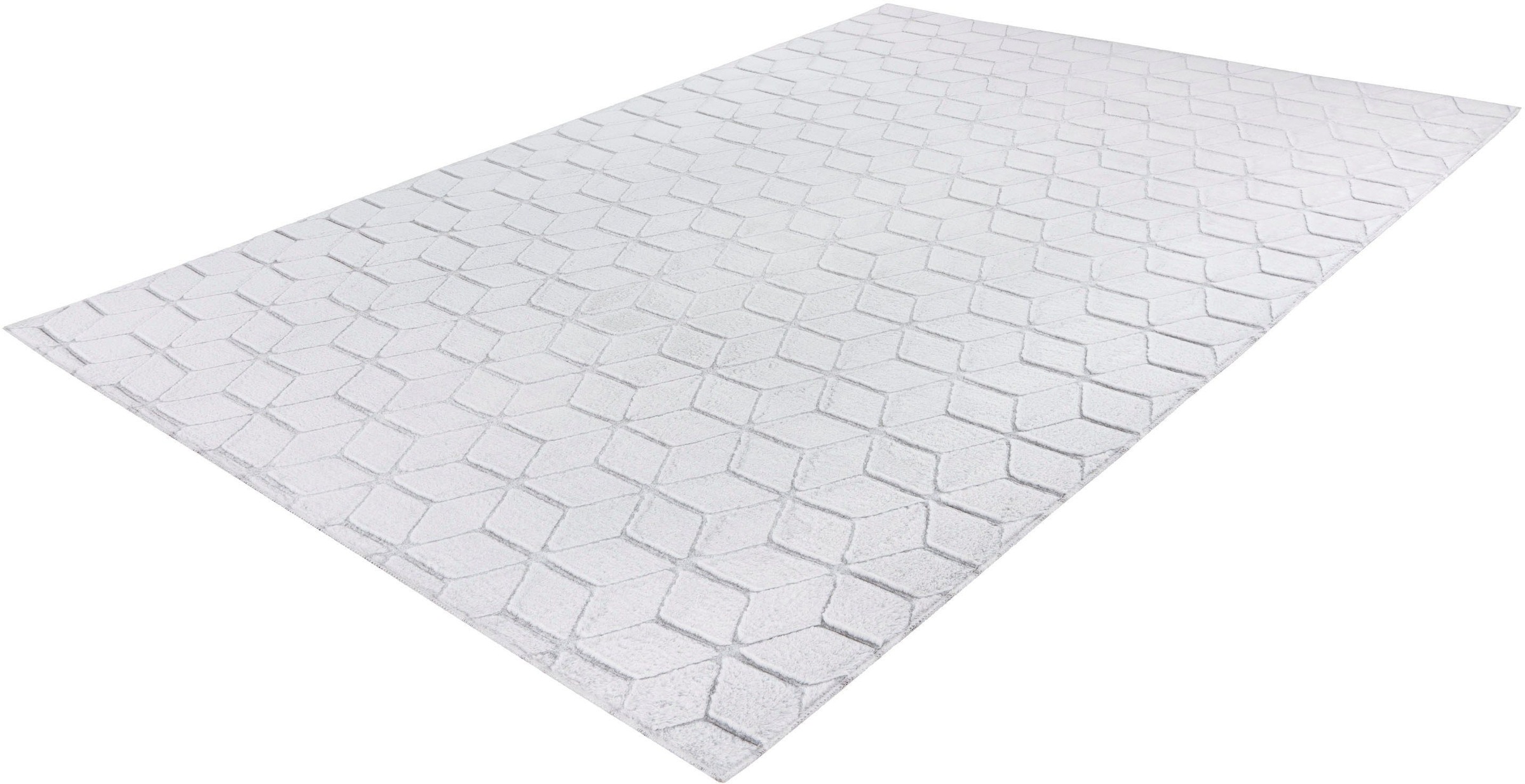 calo-deluxe Teppich »Jardan-1000«, rechteckig, 20 mm Höhe, besonders weich durch Microfaser, Wohnzimmer