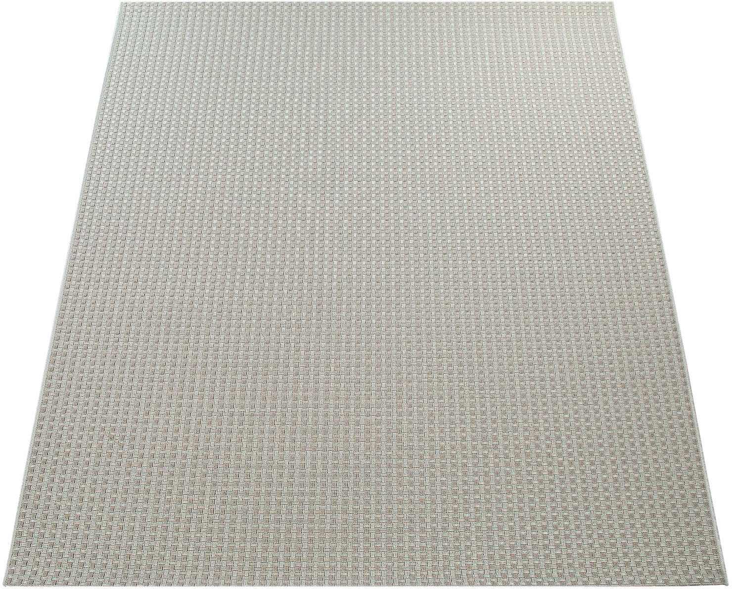 Paco Home Teppich »Waregem 622«, rechteckig, 4 mm Höhe, Flachgewebe, Sisal-Optik, In- und Outdoor geeignet, Wohnzimmer
