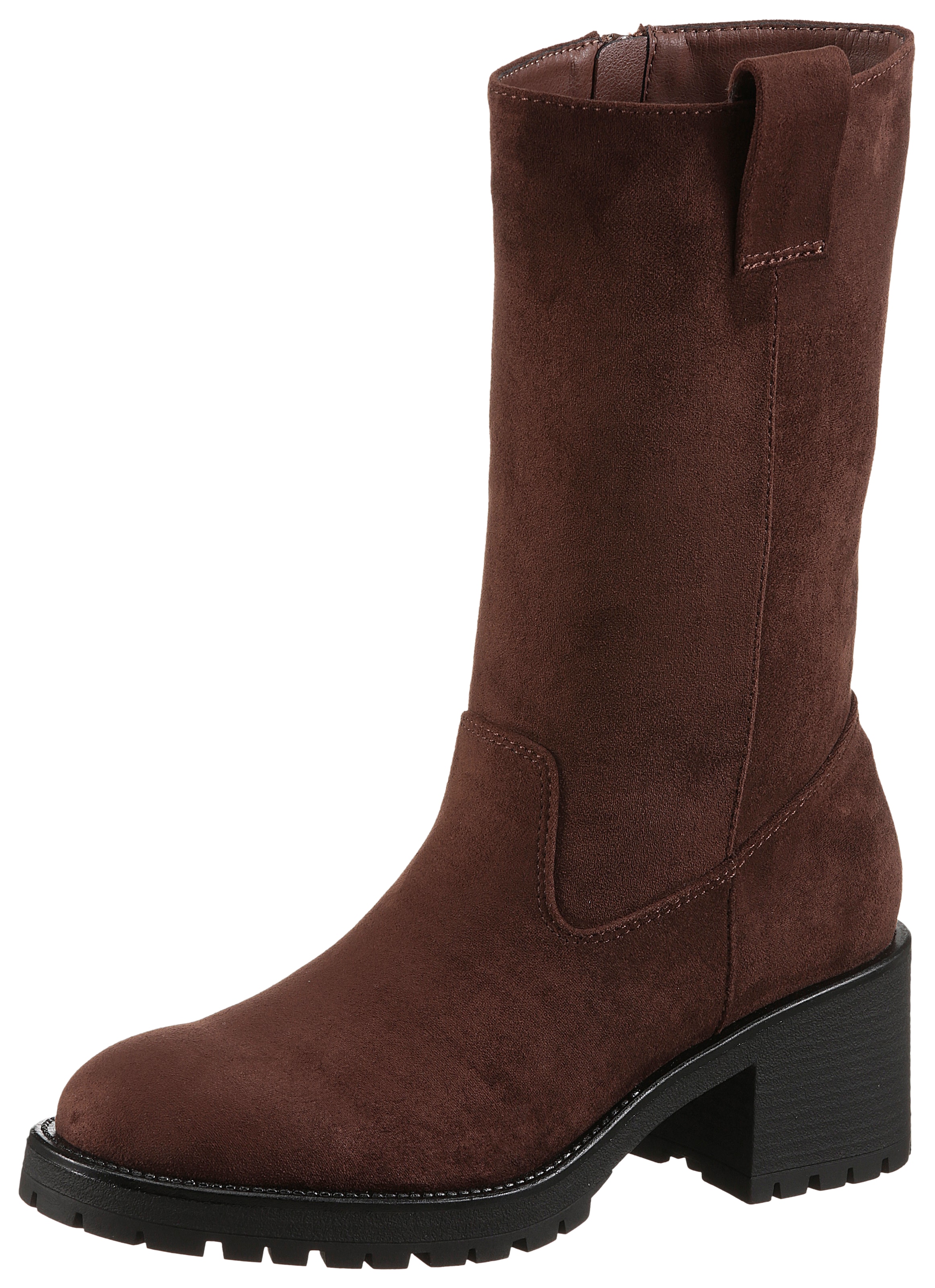 Aniston SHOES Stiefel, Klassik-Boots mit Innen-Reissverschluss - NEUE KOLLEKTION