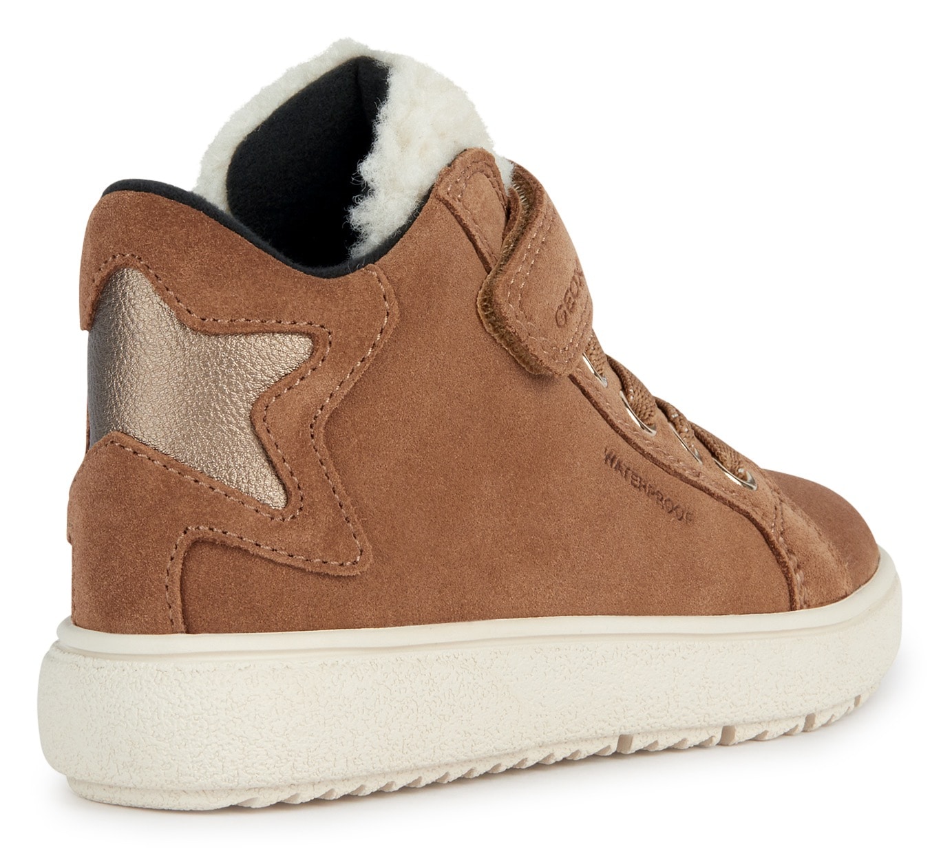 Geox Winterboots »J THELEVEN GIRL WPF«, Sneaker, Kinderstiefel mit Stern-Applikation