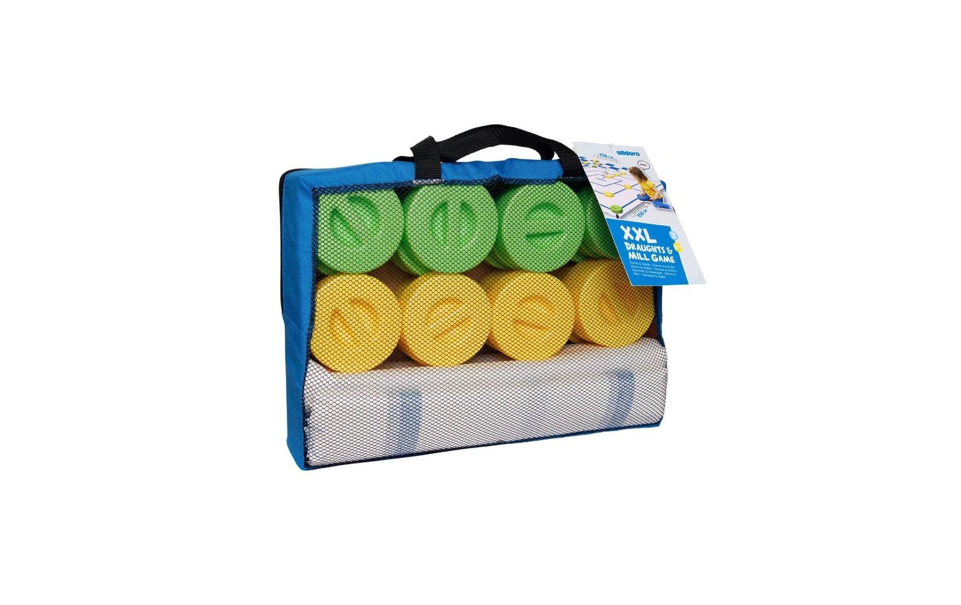 alldoro Spiel »XXL 2in1 Dame und Mühlespiel«
