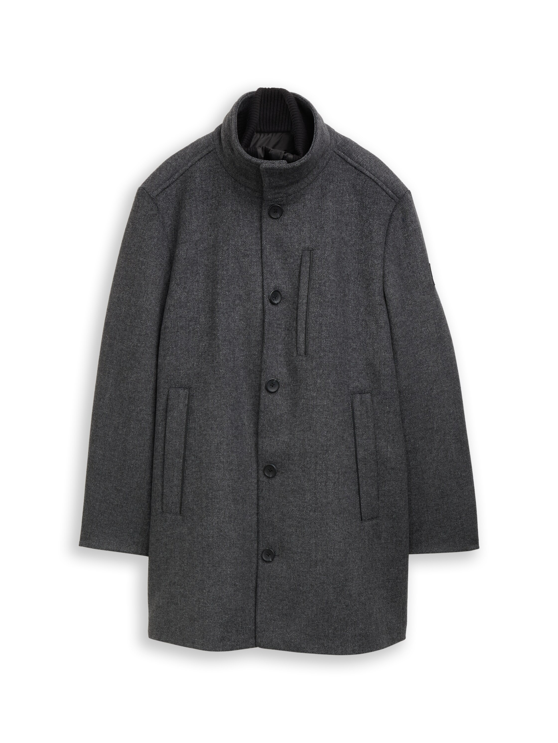 TOM TAILOR Wollmantel, mit abnehmbarer Innenjacke