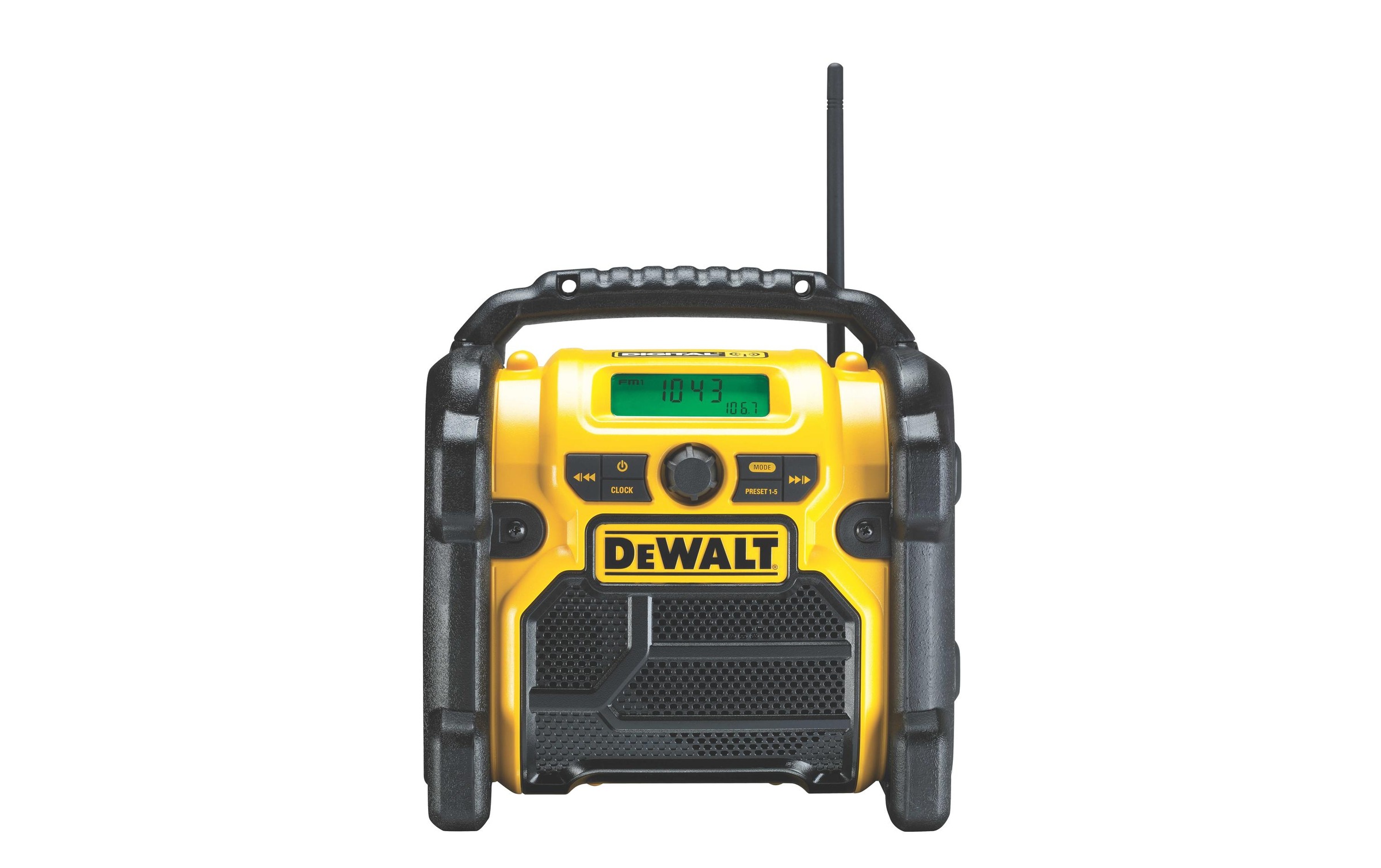 DeWalt Baustellenradio »Akku- & Netz«, (Digitalradio (DAB+)-FM-Tuner)