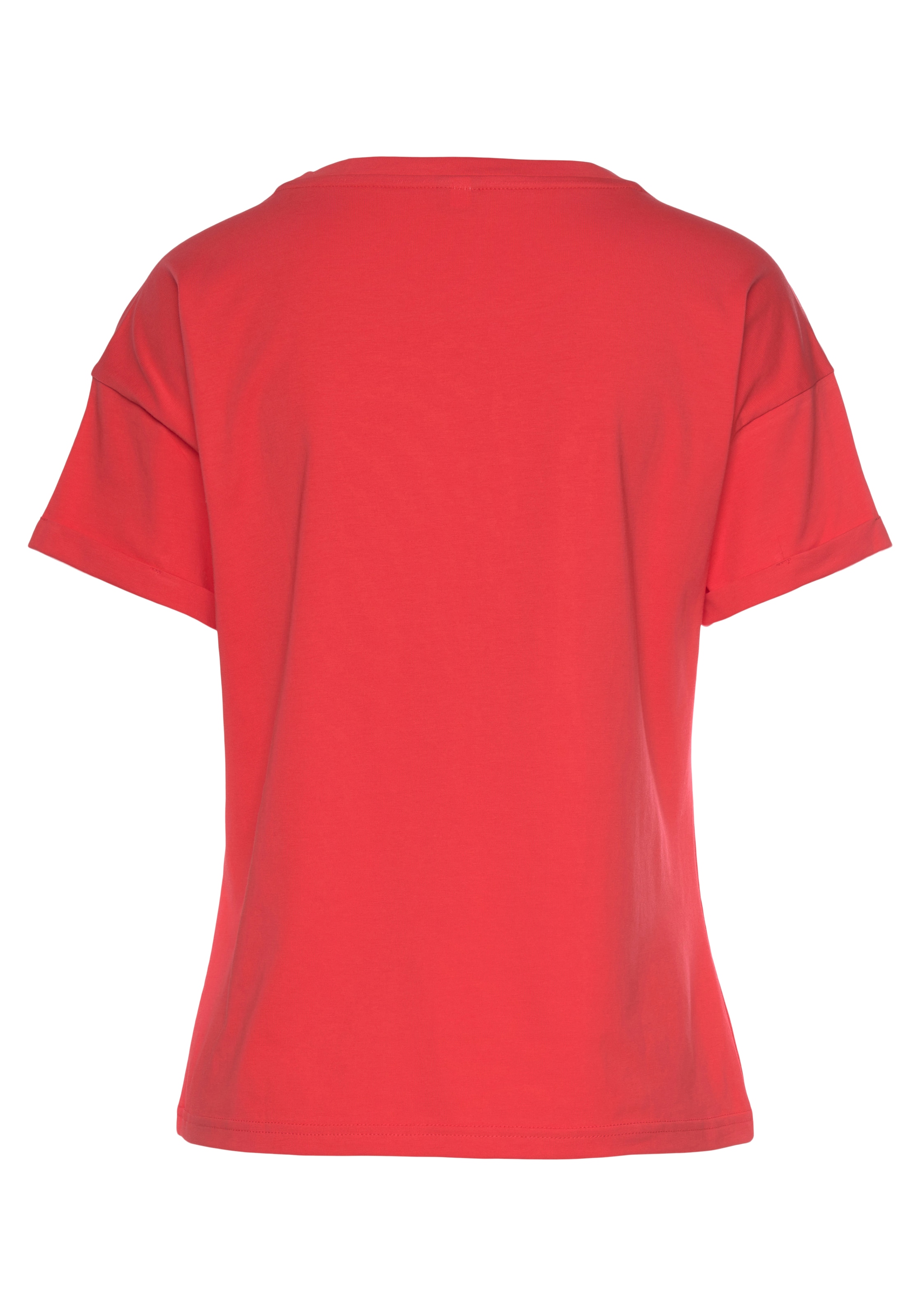 H.I.S T-Shirt, mit Ärmelaufschlag, im maritimen Stil, Loungewear