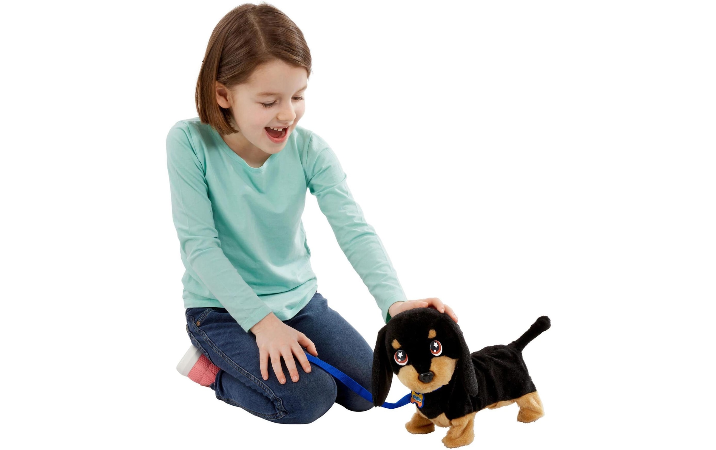 Plüschfigur »Max Bersinger Animagic Waggles Dog«