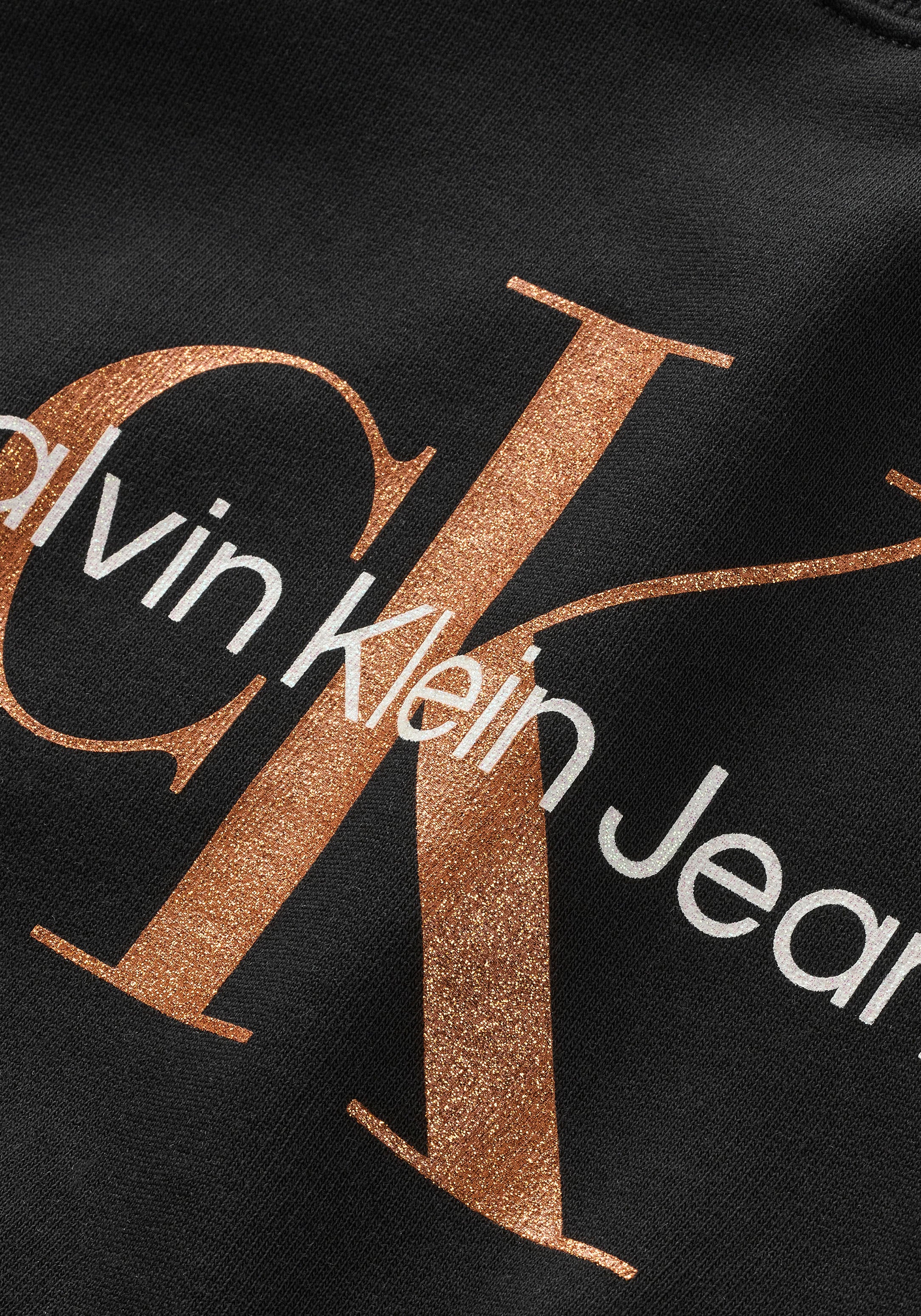 Calvin Klein Jeans Sweatshirt »BRONZE MONOGRAM CN SWEATSHIRT«