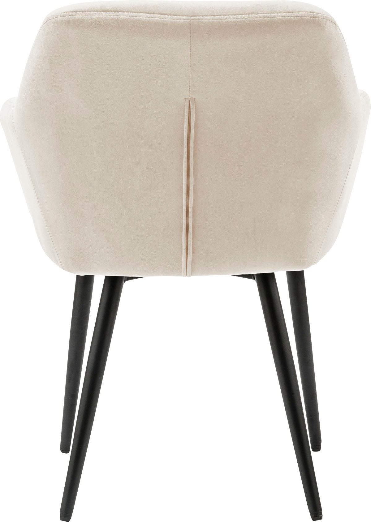 SalesFever Esszimmerstuhl »Coventry Komfortabler Polstertuhl im eleganten Stil«, Samtvelours, Stilvoll mit eleganter Knopfheftung