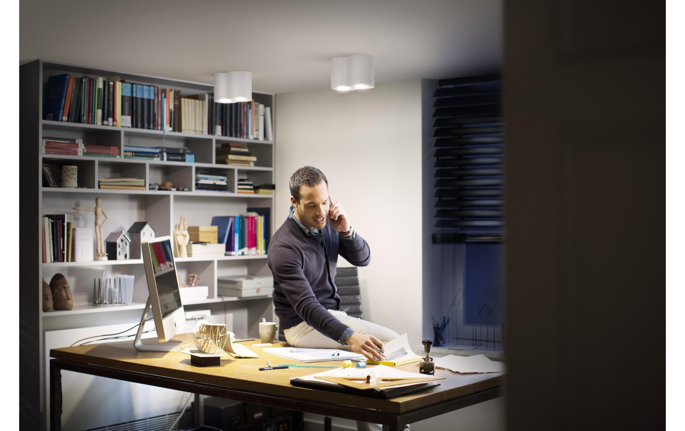 Philips Hue LED Deckenleuchte »Pillar inkl. Dimmschalter«, Leuchtmittel GU10 | LED wechselbar