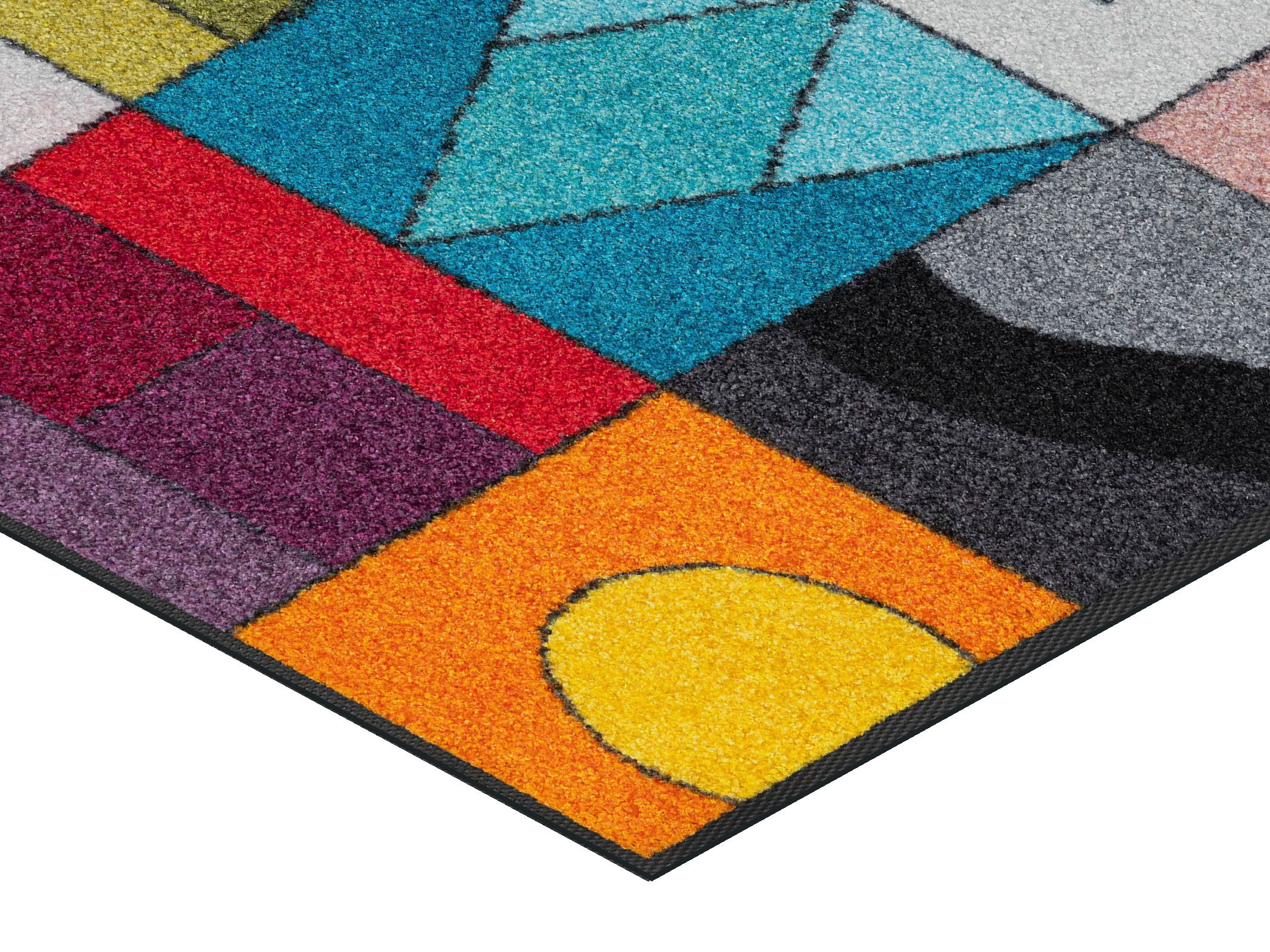 Teppich waschbar | Jelmoli-Versand online modernes by »Momix«, rutschhemmend, Design, shoppen Patchwork rechteckig, wash+dry Kleen-Tex