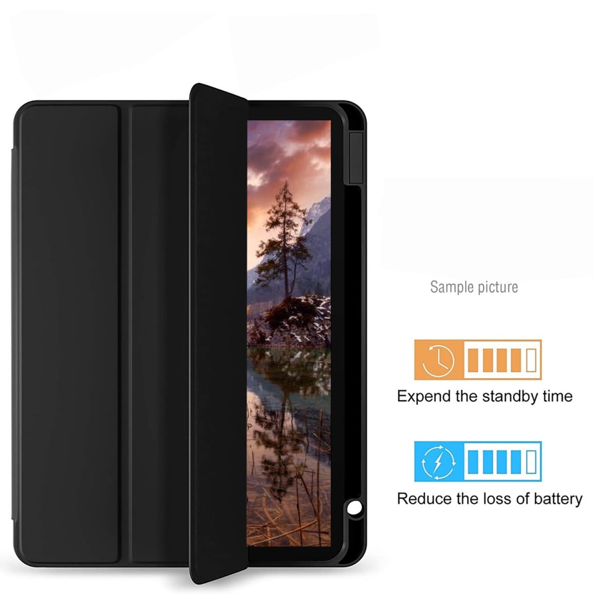 4smarts Tablet-Hülle »Folio Case Basic für Apple iPad Pro 13 (M4, 2024)«, Backcover, Schutzhülle, Handyschutzhülle, Case, Schutzcase, stossfest