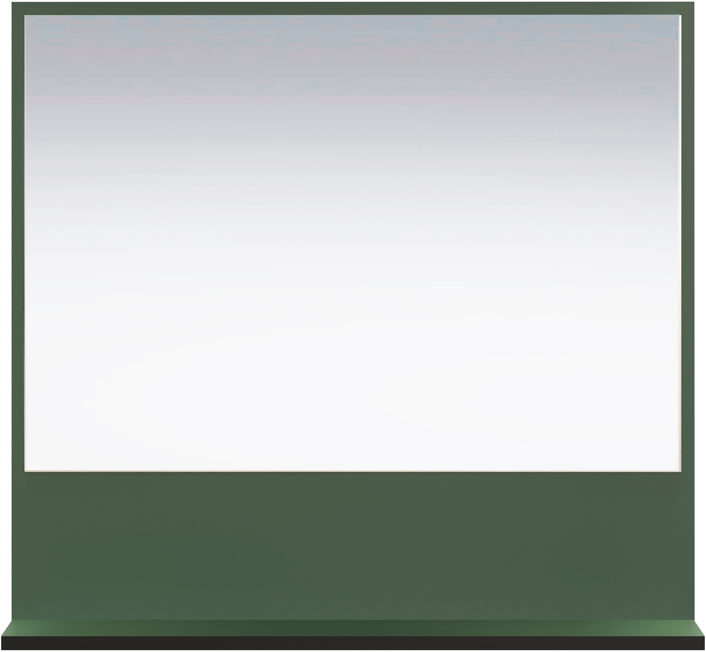 welltime Badspiegel »Amrum«, (1 St.), Eleganter Badezimmerspiegel mit Ablage - Masse (B/T/H) 60-80/14/74 cm